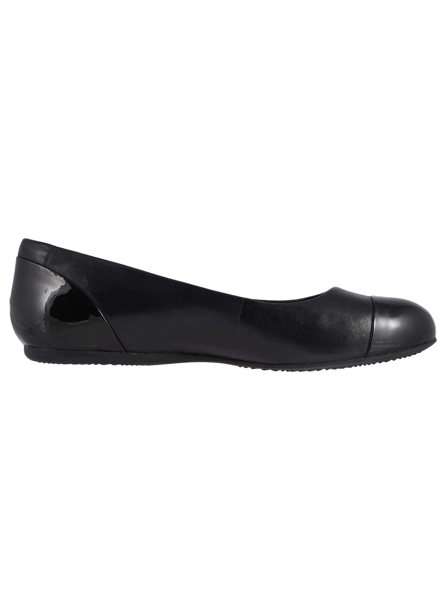 Обувь на низком каблуке SoftWalk Sonoma Cap Toe — изображение 5 из 7, черный