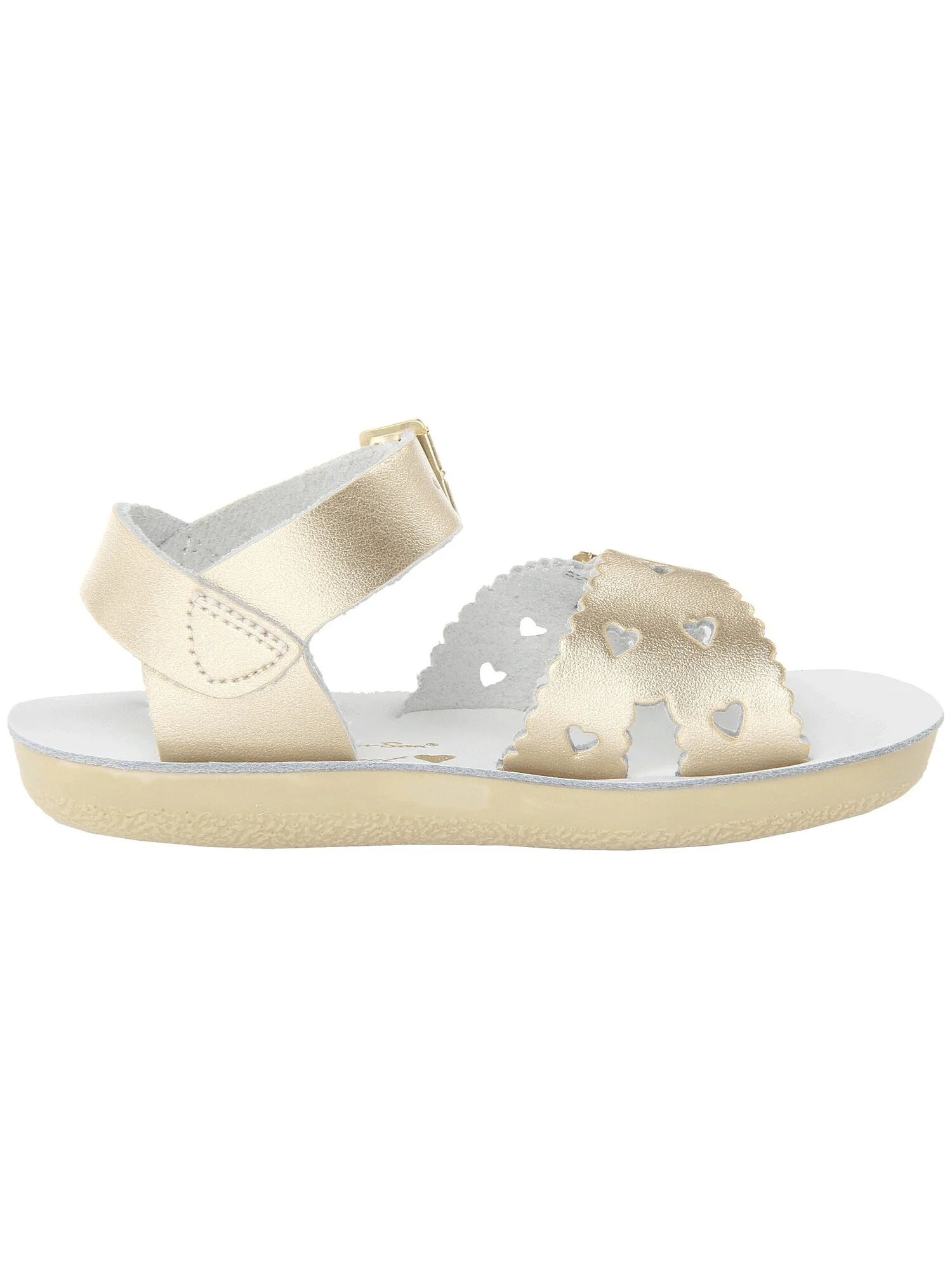 Сандалии Salt Water Sandal by Hoy Shoes Sun-San - Sweetheart (Toddler/Little Kid) — изображение 6 из 7, золото