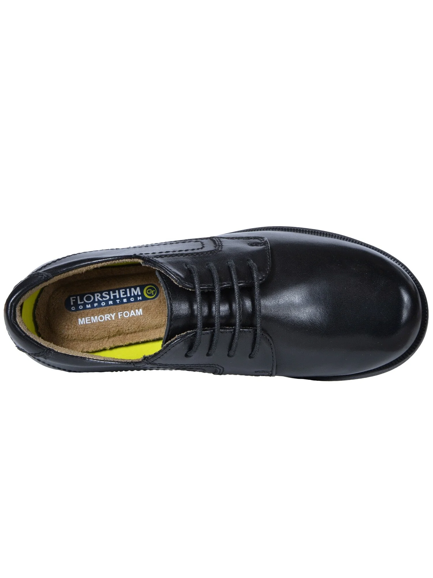 Оксфорды Florsheim Kids Midtown Plain Ox, Jr. (Toddler/Little Kid/Big Kid) — изображение 7 из 7, черный