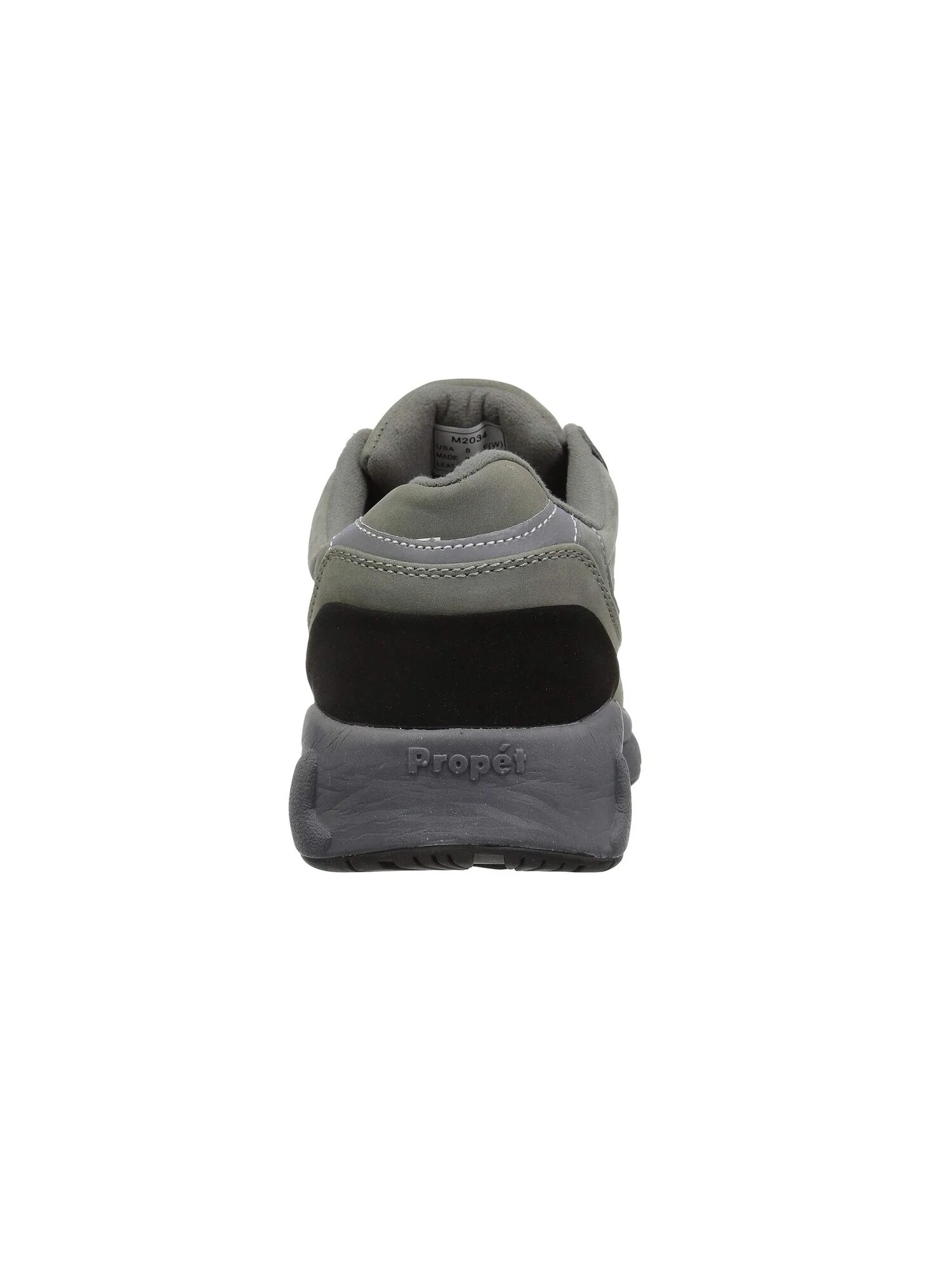 Кроссовки Propet Stability Walker Medicare/HCPCS Code = A5500 Diabetic Shoe — изображение 2 из 4, серый/черный