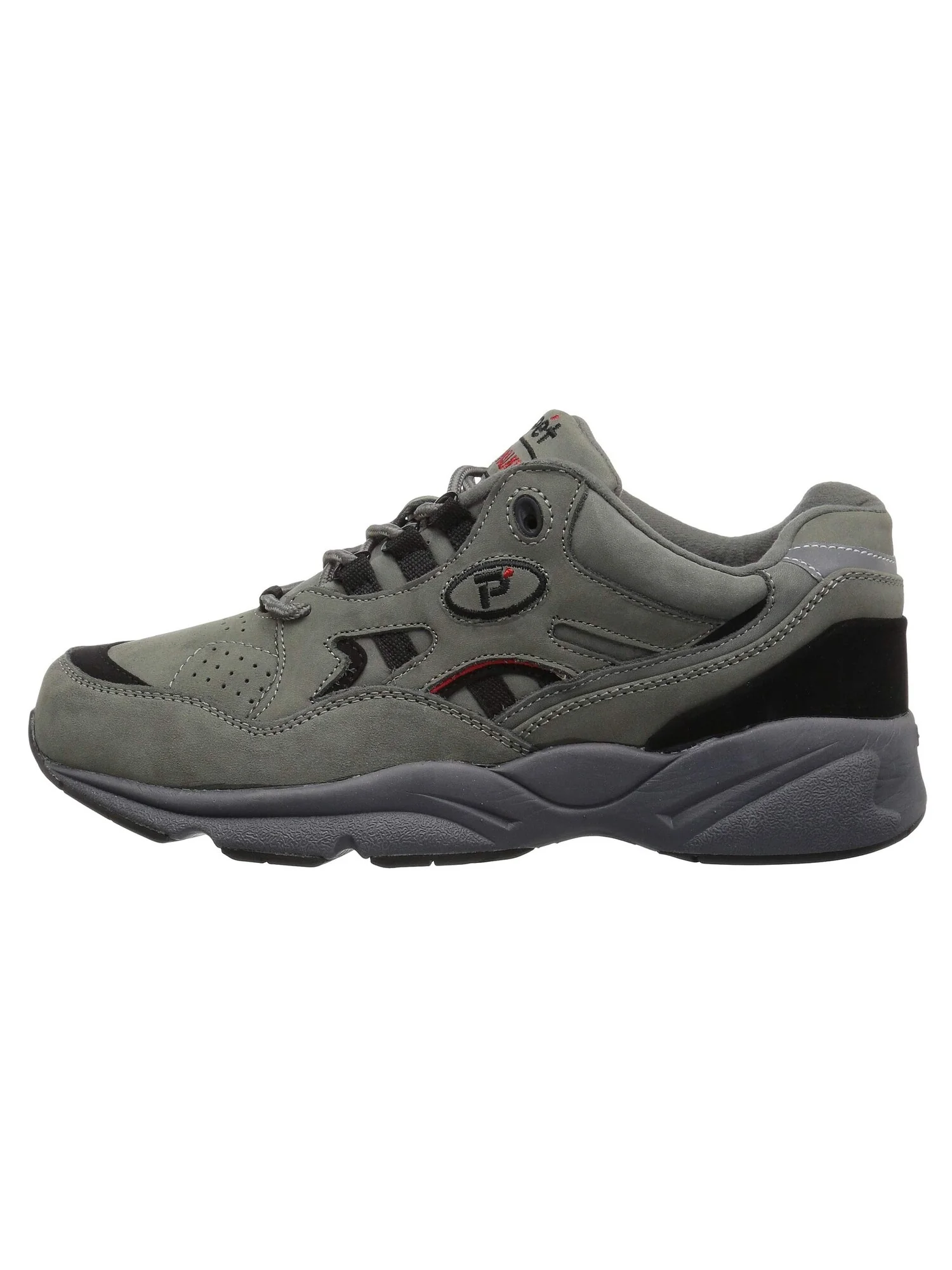 Кроссовки Propet Stability Walker Medicare/HCPCS Code = A5500 Diabetic Shoe — изображение 3 из 4, серый/черный