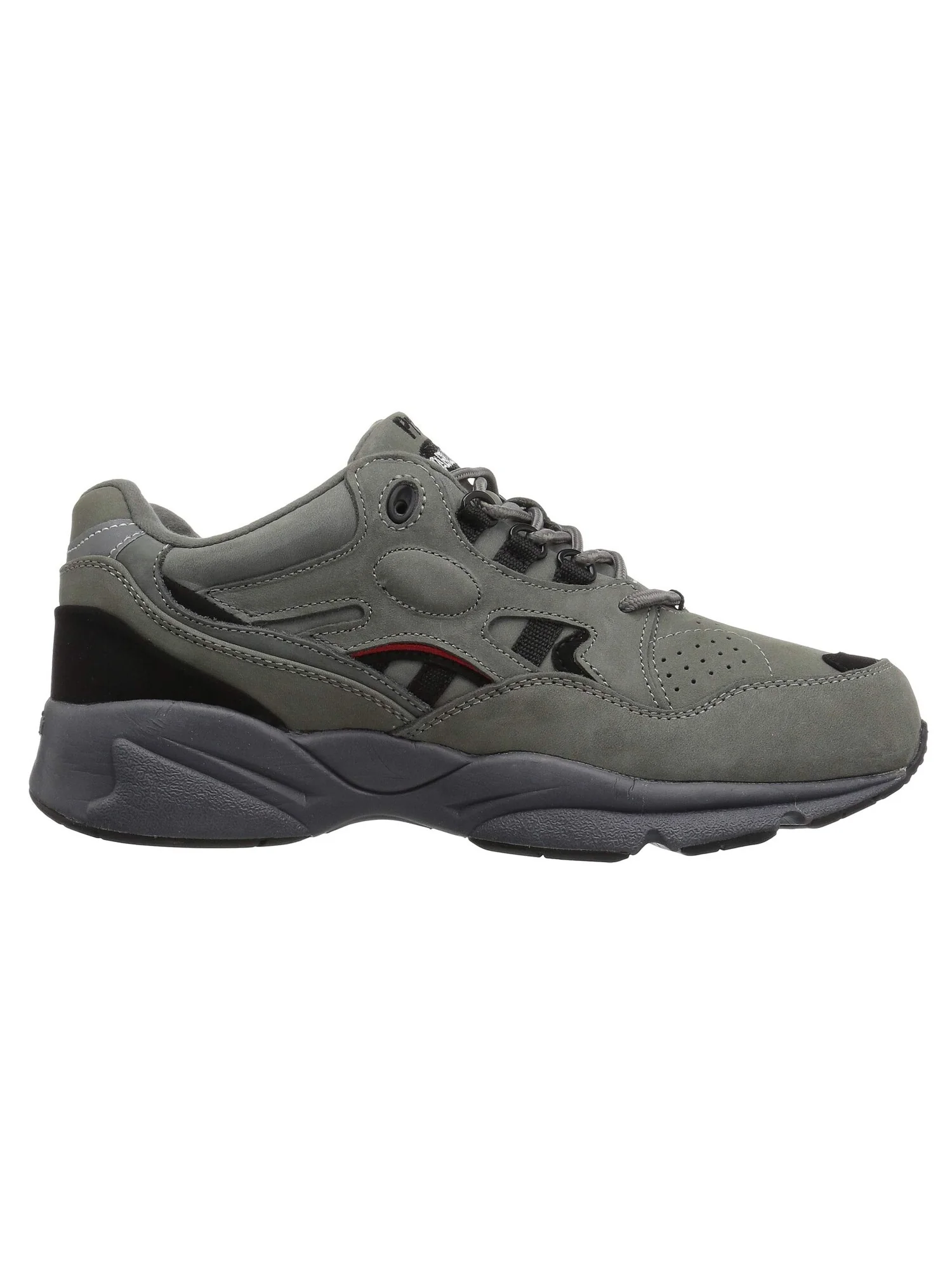 Кроссовки Propet Stability Walker Medicare/HCPCS Code = A5500 Diabetic Shoe — изображение 4 из 4, серый/черный