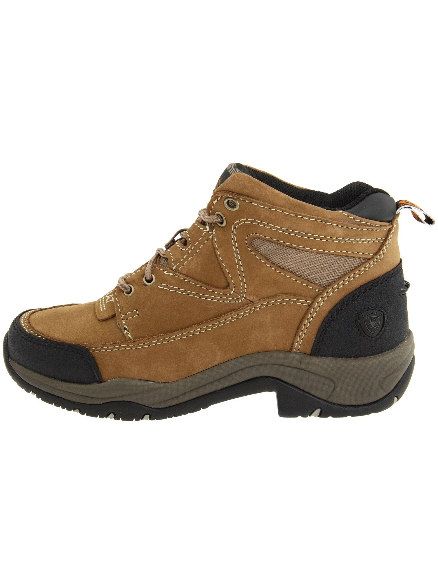 Ботинки женские Ariat Terrain на шнуровке — изображение 7 из 7, серо-коричневый/черный