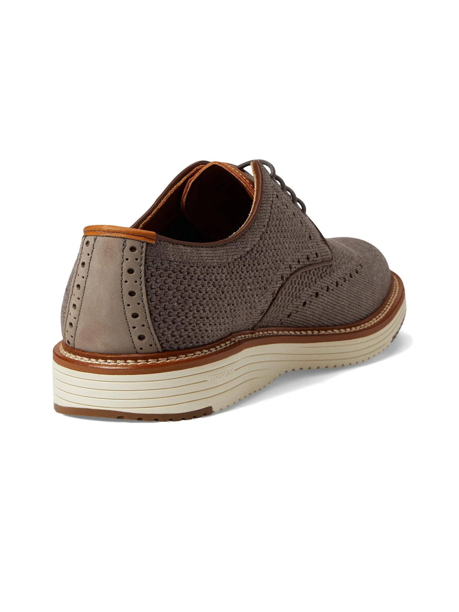 Оксфорды Johnston & Murphy Upton Knit Wing Tip — изображение 3 из 4, серый