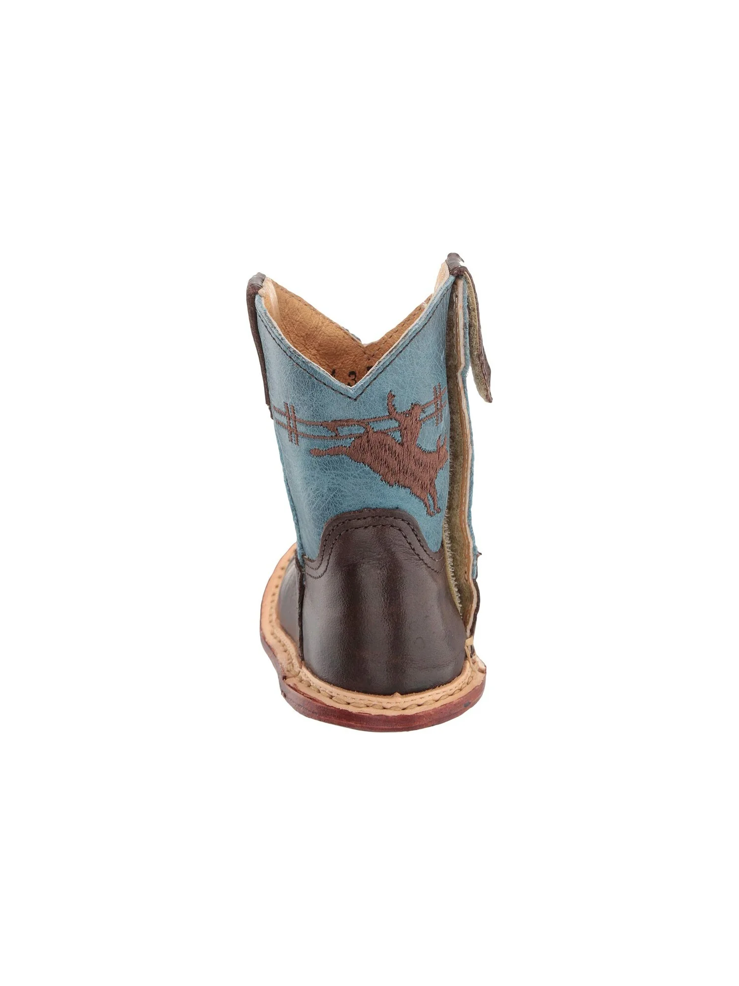 Ботинки Roper Kids Cowbaby Bullrider (Infant/Toddler) — изображение 4 из 7, коричневый