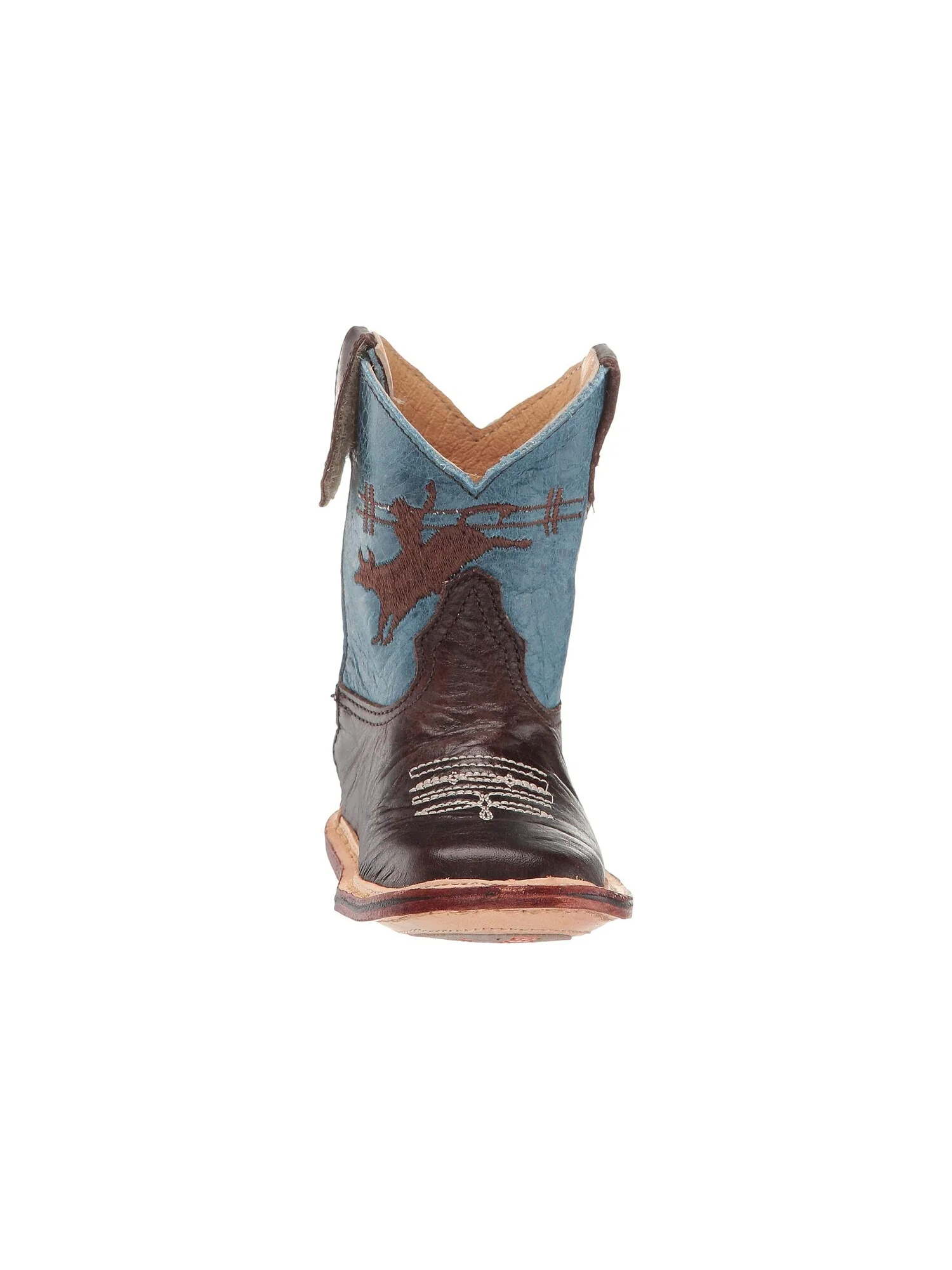 Ботинки Roper Kids Cowbaby Bullrider (Infant/Toddler) — изображение 6 из 7, коричневый