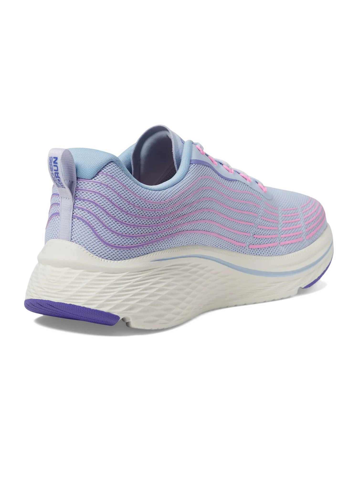 Кроссовки SKECHERS Max Cushioning Elite 2.0 — изображение 6 из 6, голубой/розовый