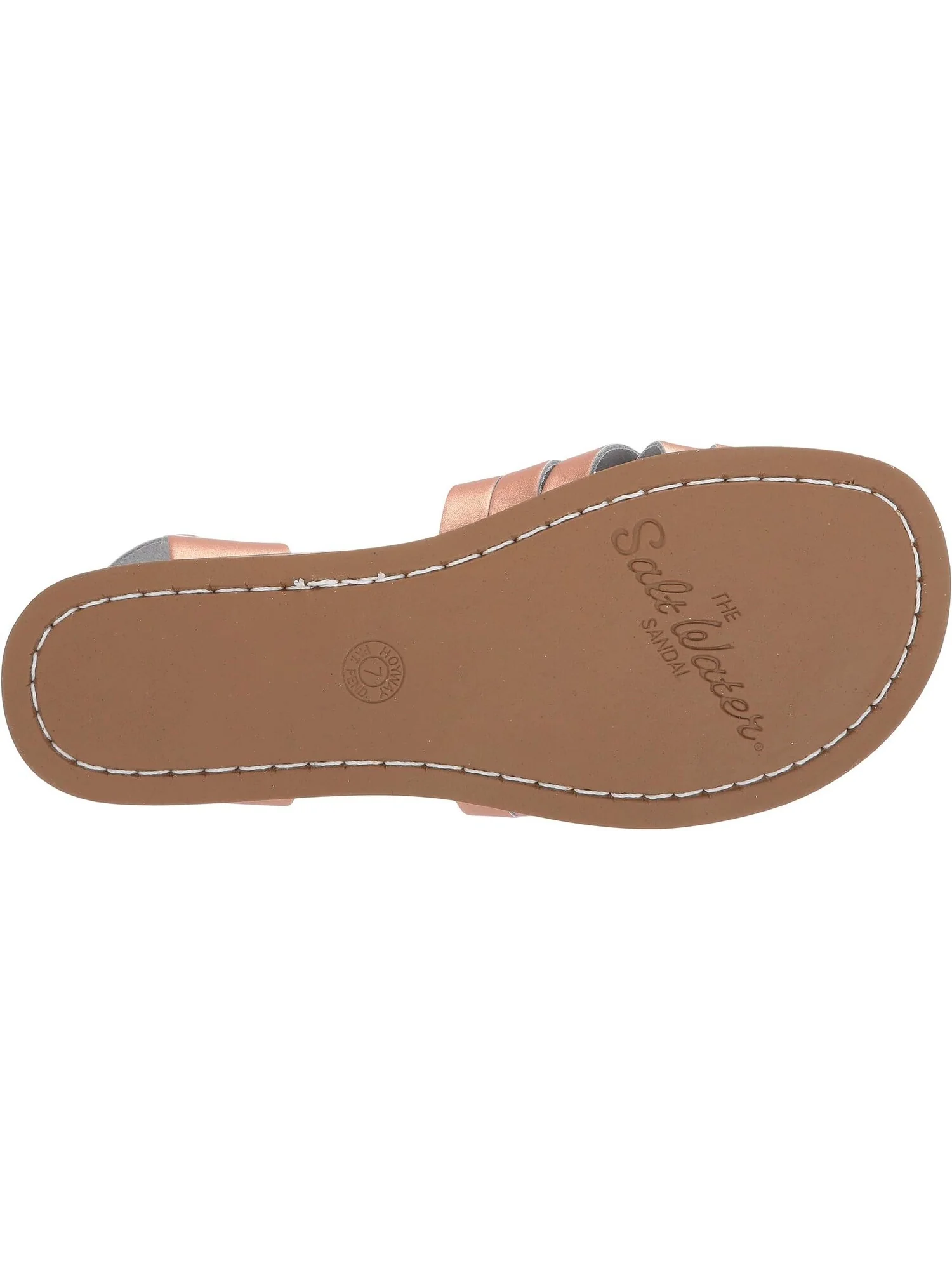Сандалии на плоской подошве Retro Salt Water Sandal by Hoy Shoes — изображение 2 из 6, розовый золотистый