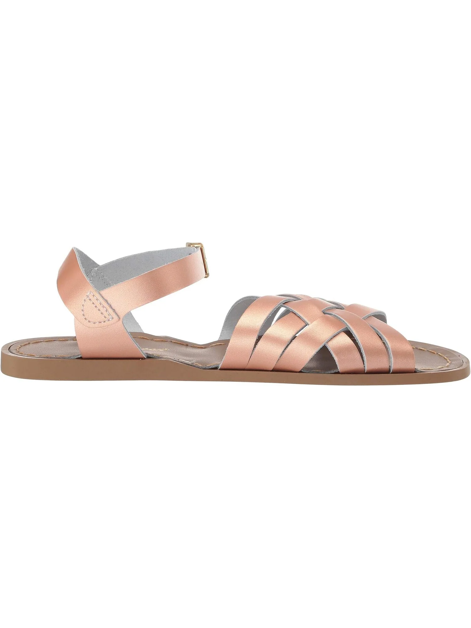 Сандалии на плоской подошве Retro Salt Water Sandal by Hoy Shoes — изображение 5 из 6, розовый золотистый