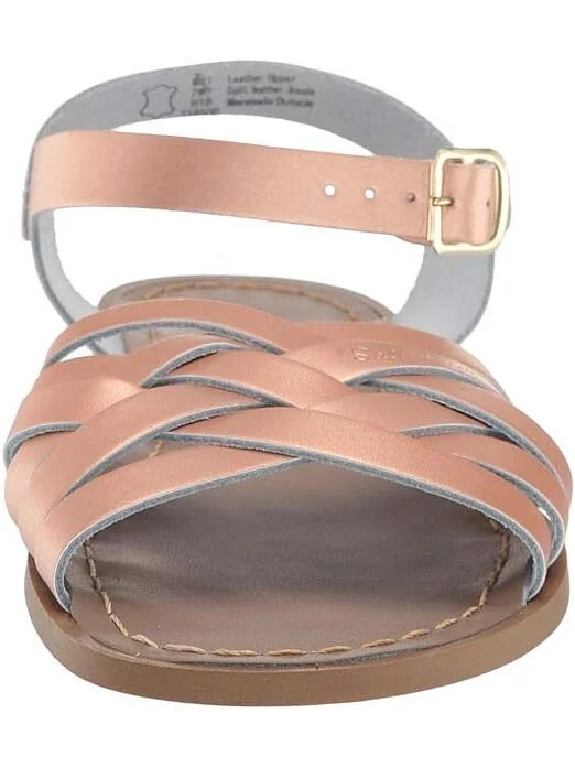 Сандалии на плоской подошве Retro Salt Water Sandal by Hoy Shoes — изображение 6 из 6, розовый золотистый