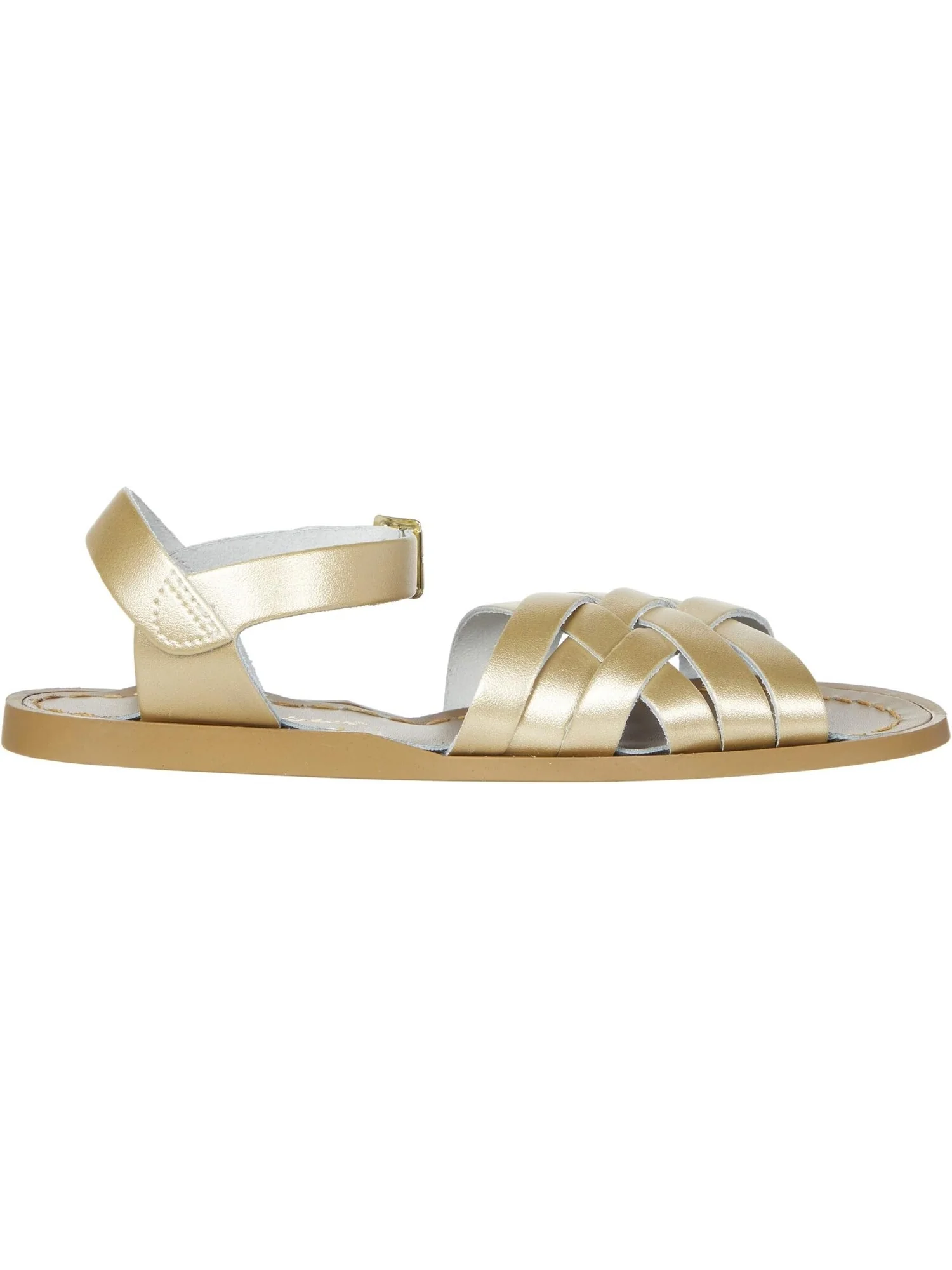 Сандалии на плоской подошве Retro Salt Water Sandal by Hoy Shoes — изображение 6 из 7, золото