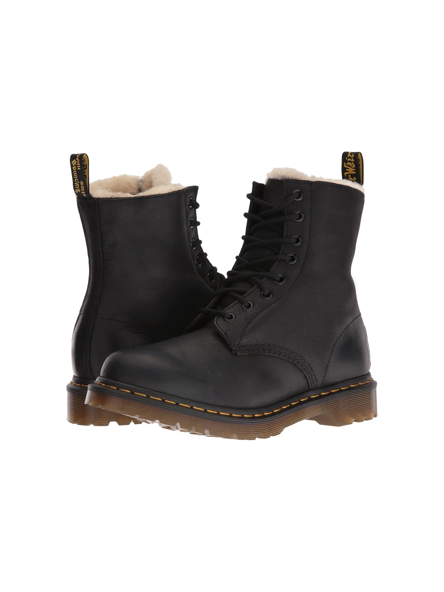 Женские ботинки Dr. Martens Serena 8-Eye — изображение 3 из 4, черный