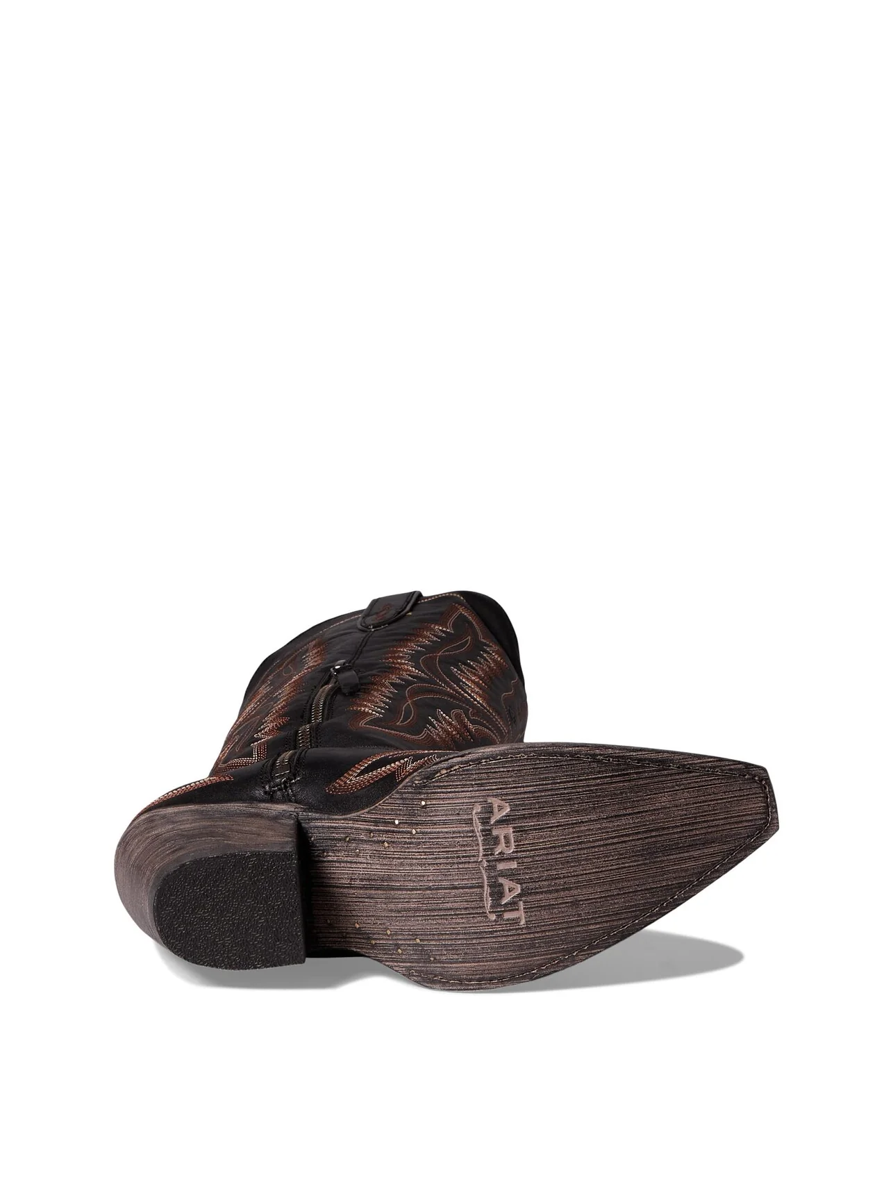 Сапоги женские Ariat Casanova ковбойские с узором — изображение 3 из 6, коричневый