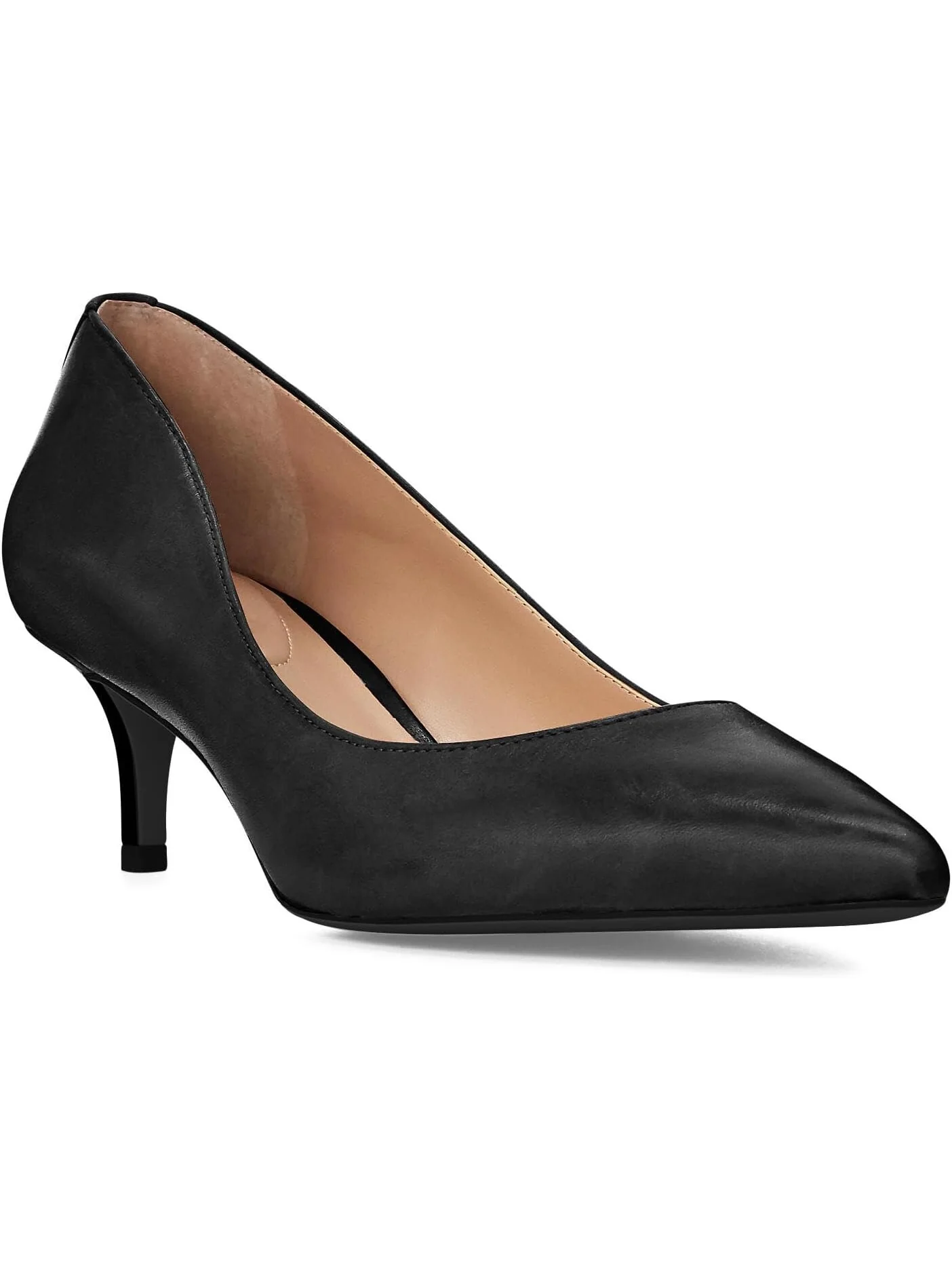 Туфли Adrienne Leather Pump LAUREN Ralph Lauren — черный