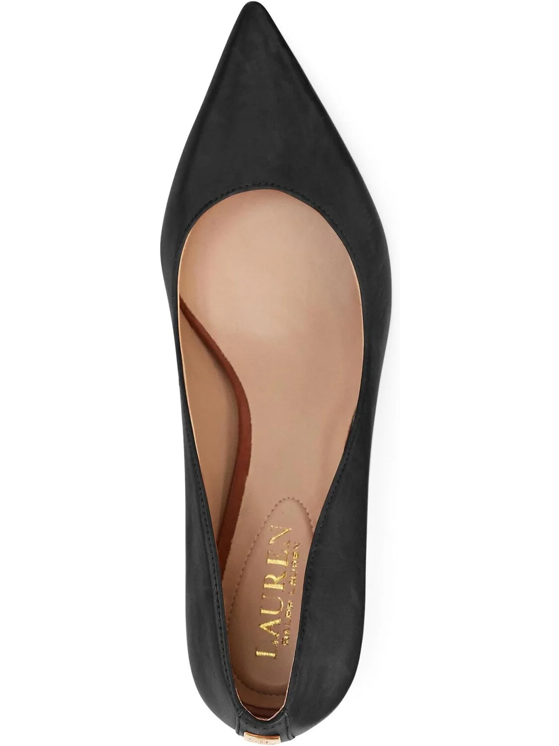 Туфли Adrienne Leather Pump LAUREN Ralph Lauren — изображение 2 из 4, черный