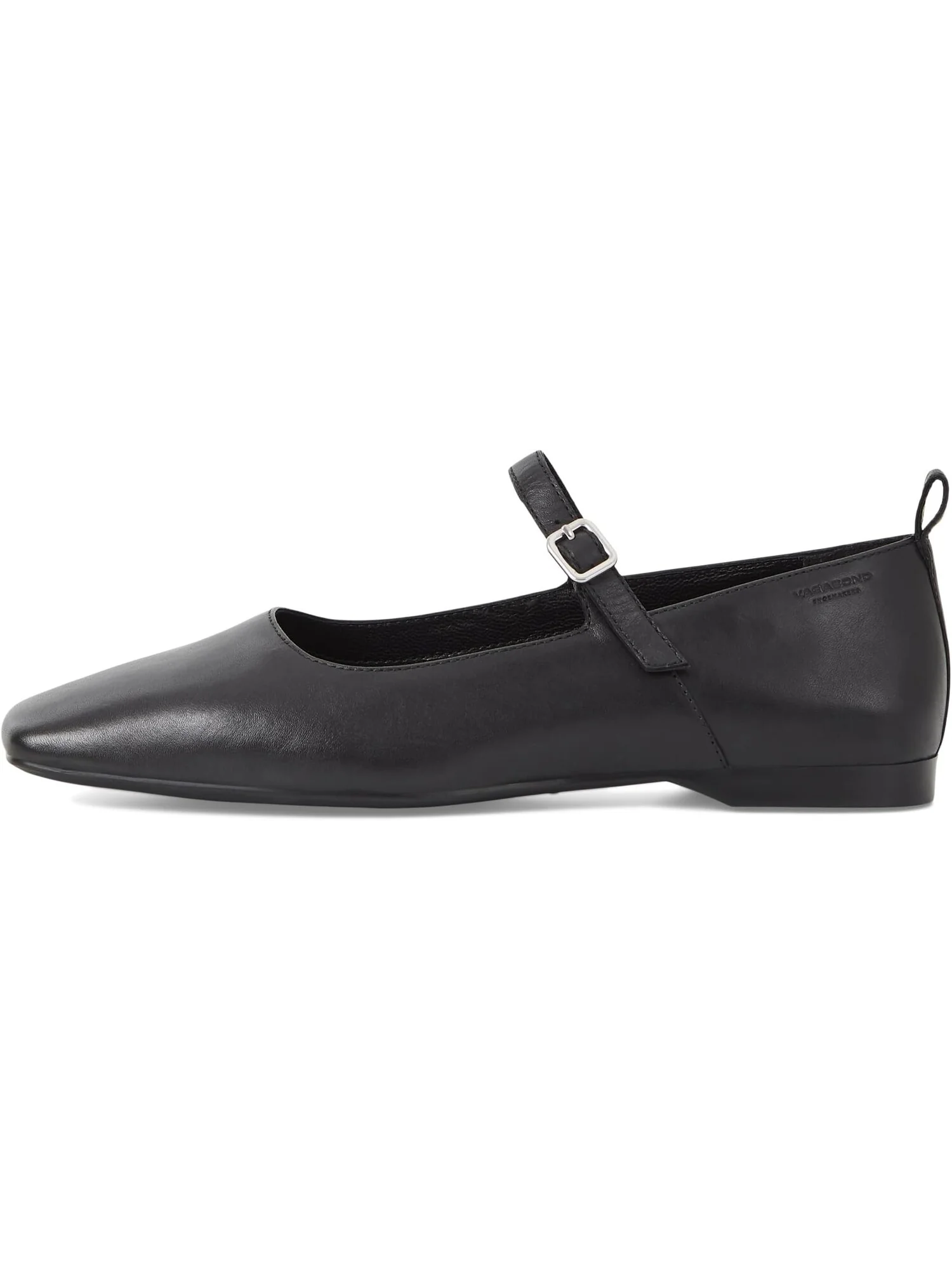 Туфли на плоской подошве Vagabond Shoemakers Delia Leather Mary Jane Flat — изображение 2 из 4, черный