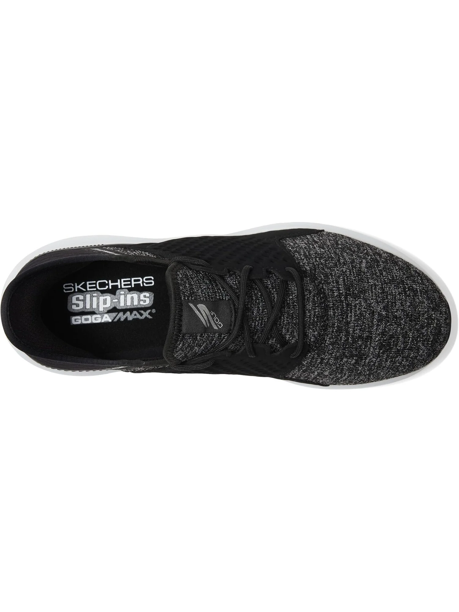 Кроссовки Go Golf Max 2 Rover Hands Free Slip-Ins Skechers — изображение 2 из 6, черный/белый