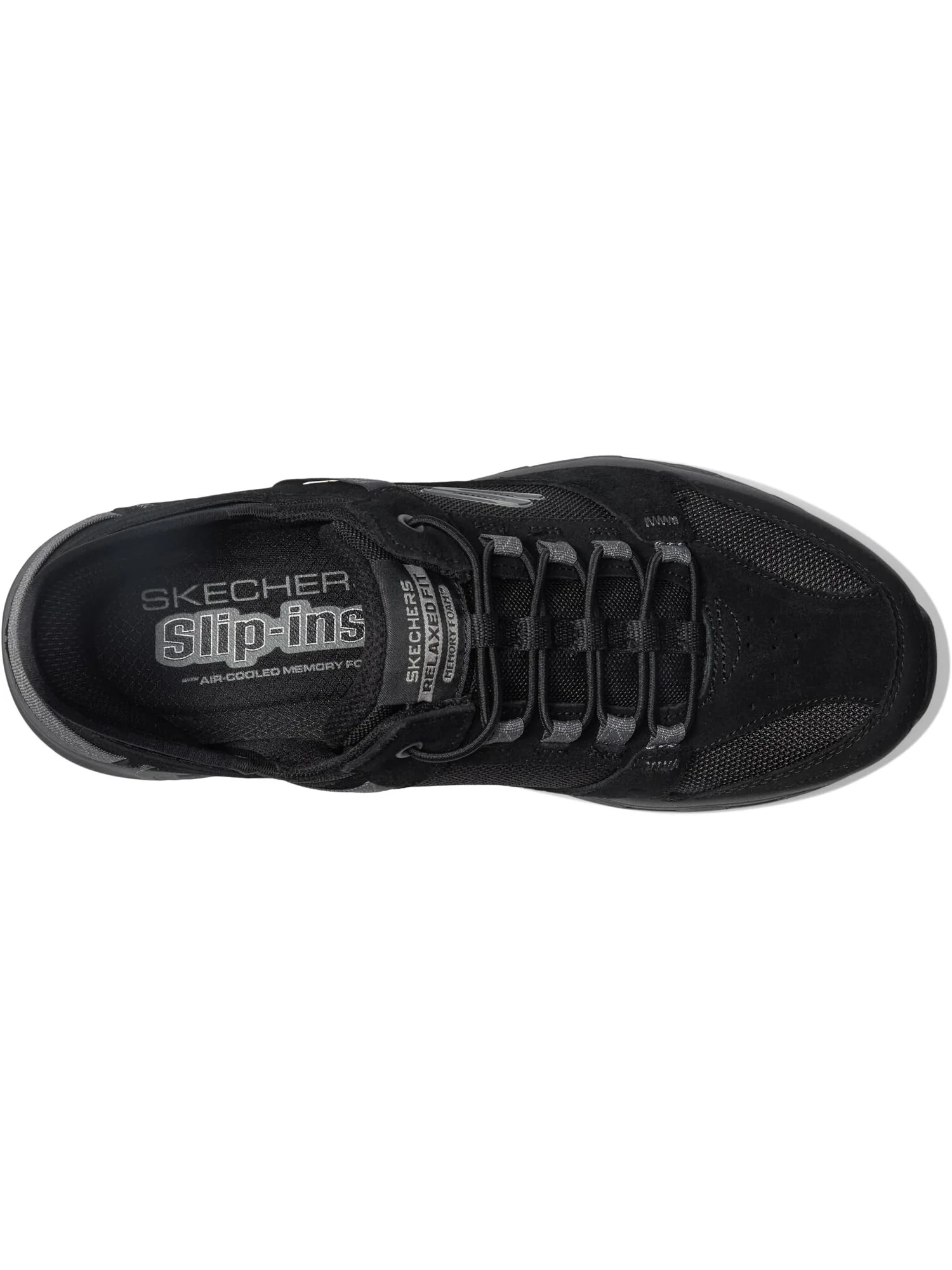 Кроссовки SKECHERS Oak Canyon Consistent Winne Hands Free Slip-In — изображение 2 из 4, черный