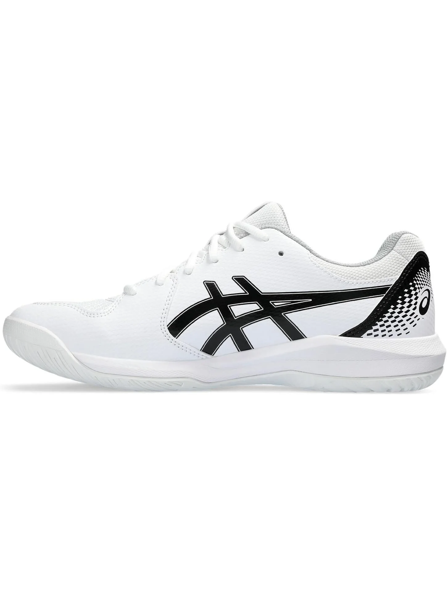 Кроссовки ASICS GEL-Dedicate 8 Tennis Shoe — изображение 4 из 4, белый/черный
