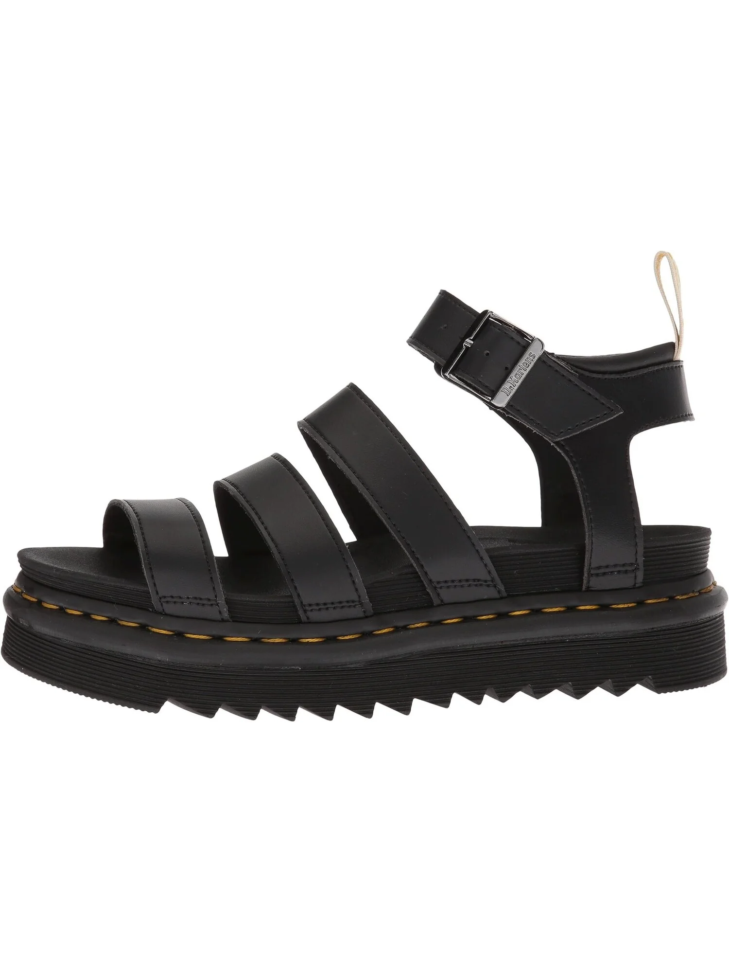 Сандалии на плоской подошве Vegan Blaire Dr. Martens — изображение 4 из 7, черный/черный