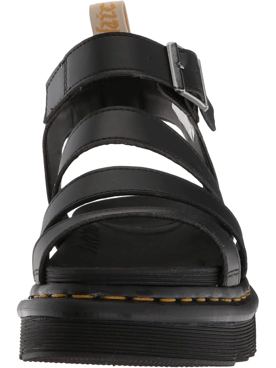 Сандалии на плоской подошве Vegan Blaire Dr. Martens — изображение 7 из 7, черный/черный