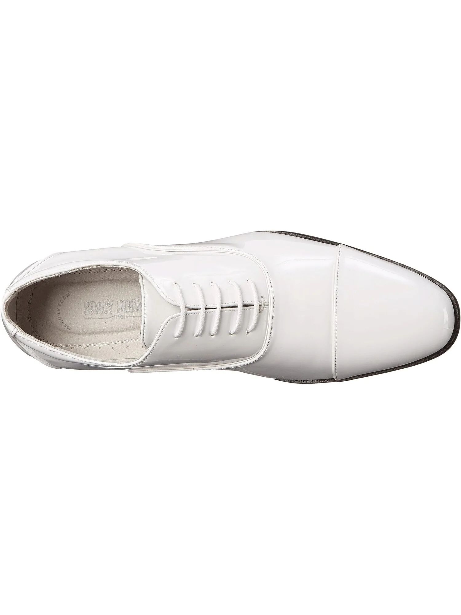 Оксфорды Gala Cap Toe Oxford Stacy Adams — изображение 2 из 7, белый