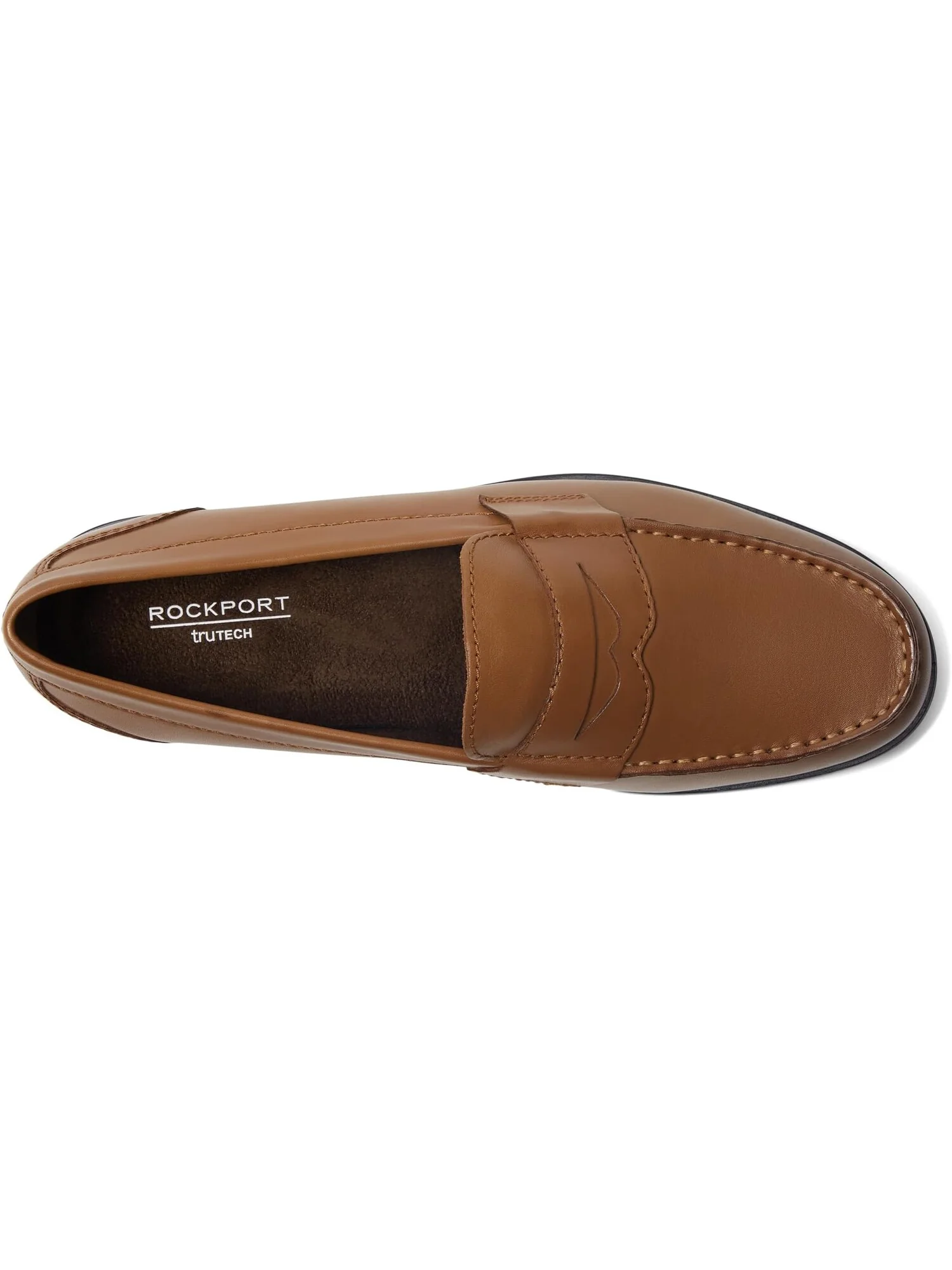 Лоферы Rockport Classic Loafer Lite Penny — изображение 2 из 4, коричневый