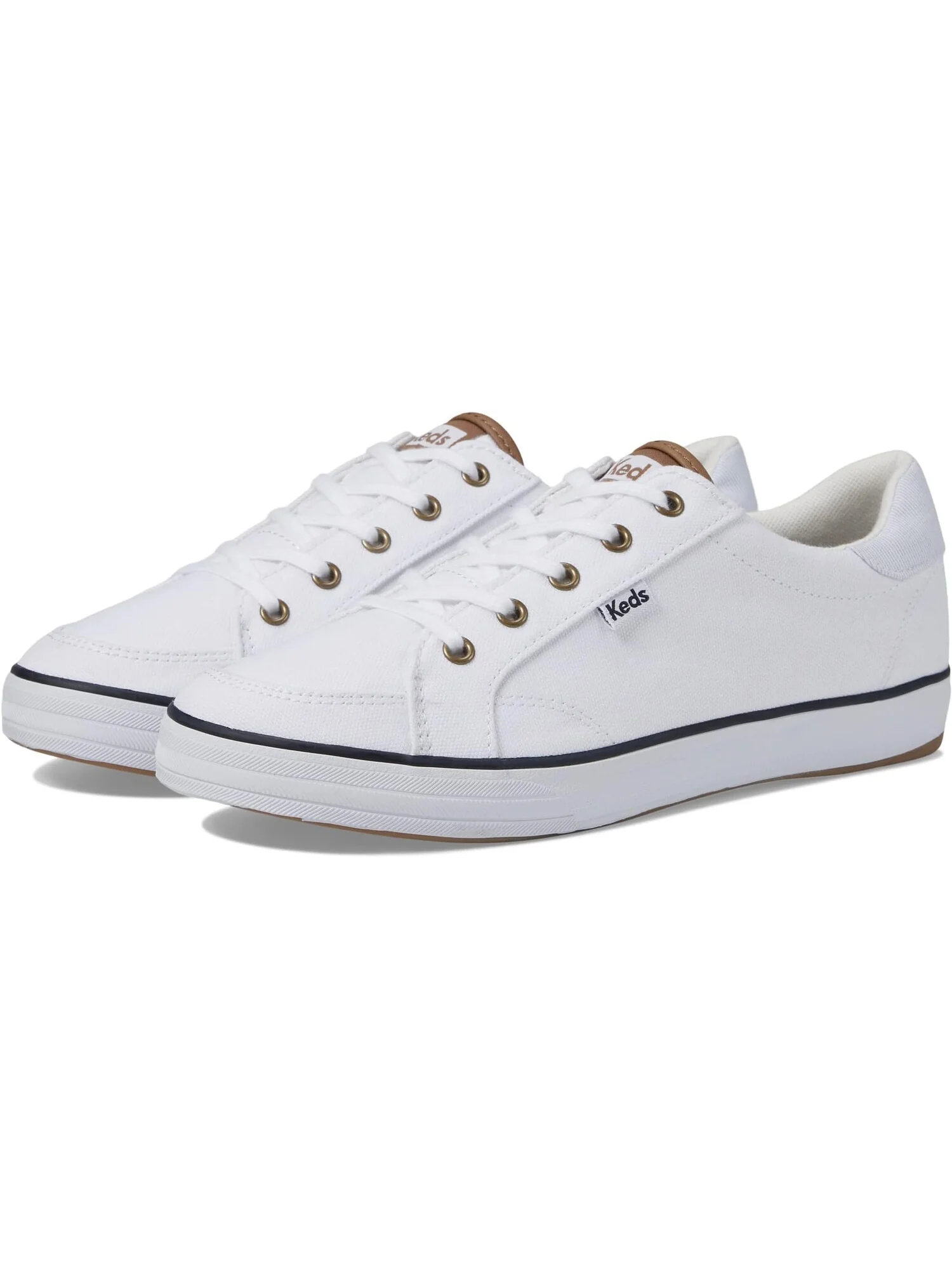 Кроссовки Keds Center III Lace Up — изображение 1 из 4, белый/темно-синий