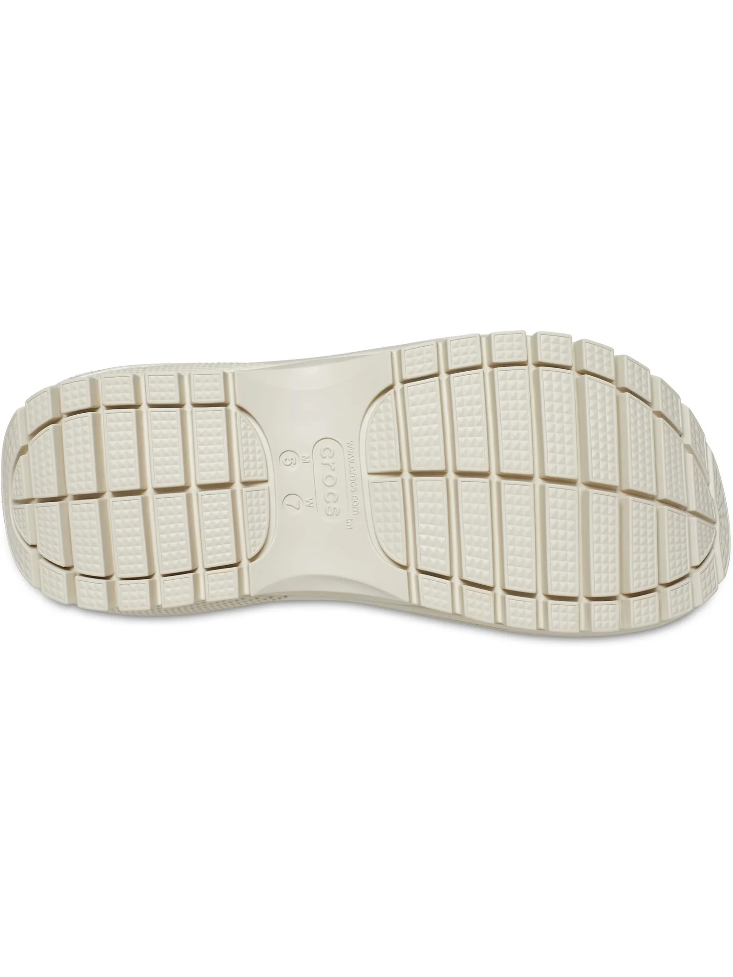 Босоножки Classic Mega Crush Sandal Crocs — изображение 3 из 6, кость