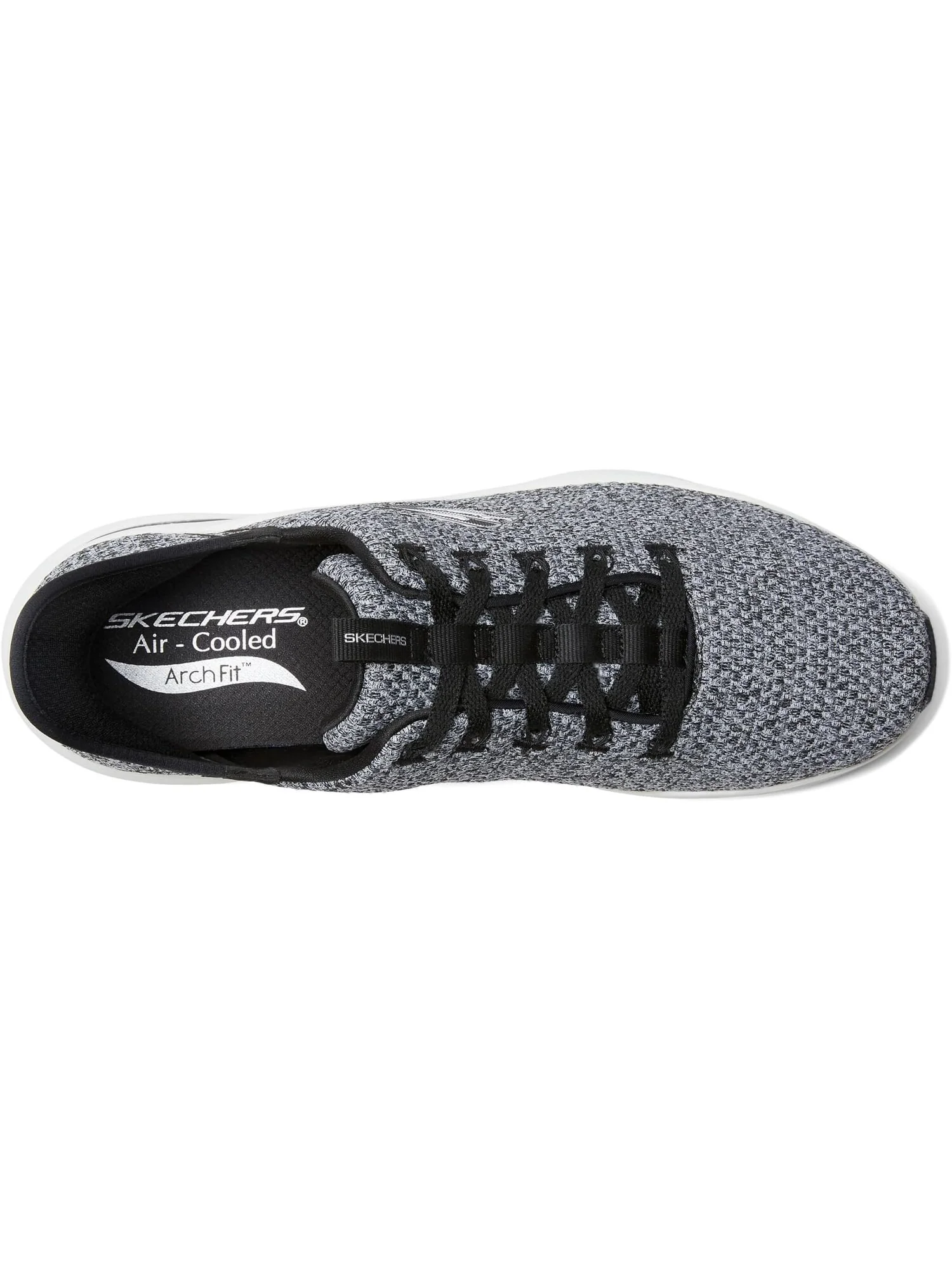Кроссовки SKECHERS Arch Fit 2.0 Look Ahead Hands Free Slip-In — изображение 2 из 4, белый/черный