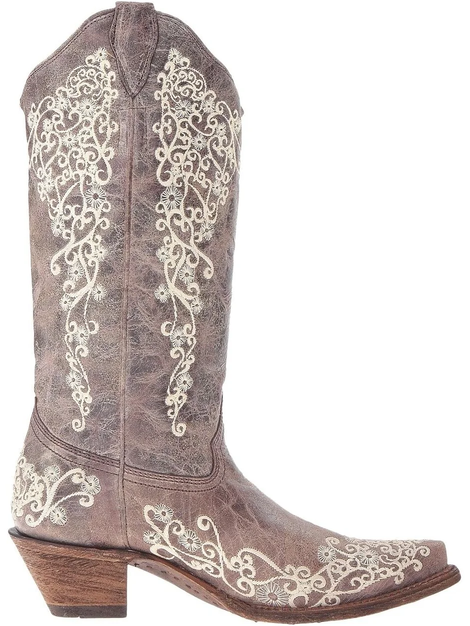 Ковбойские сапоги A1094 Corral Boots — изображение 6 из 7, коричневый