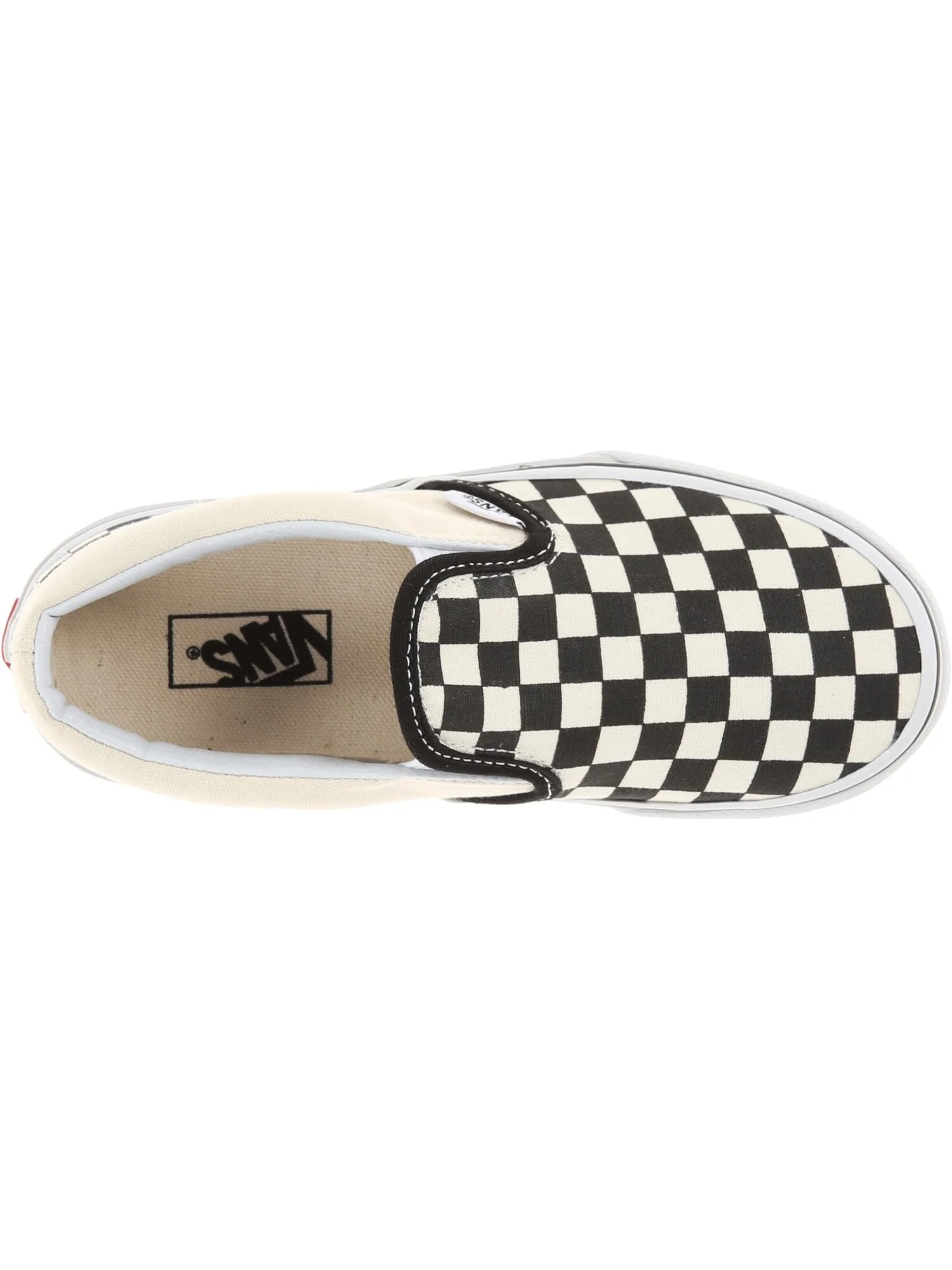 Кроссовки Classic Slip-On Vans — изображение 2 из 7, черный/белый