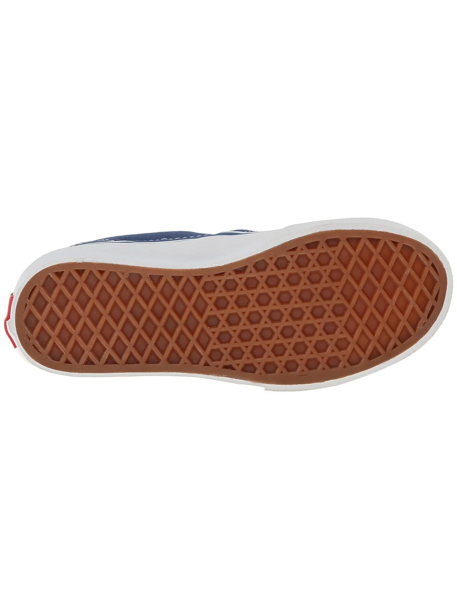 Кроссовки Vans Kids Classic Slip-On (Little Kid/Big Kid) — изображение 1 из 7, темно-синий/белый