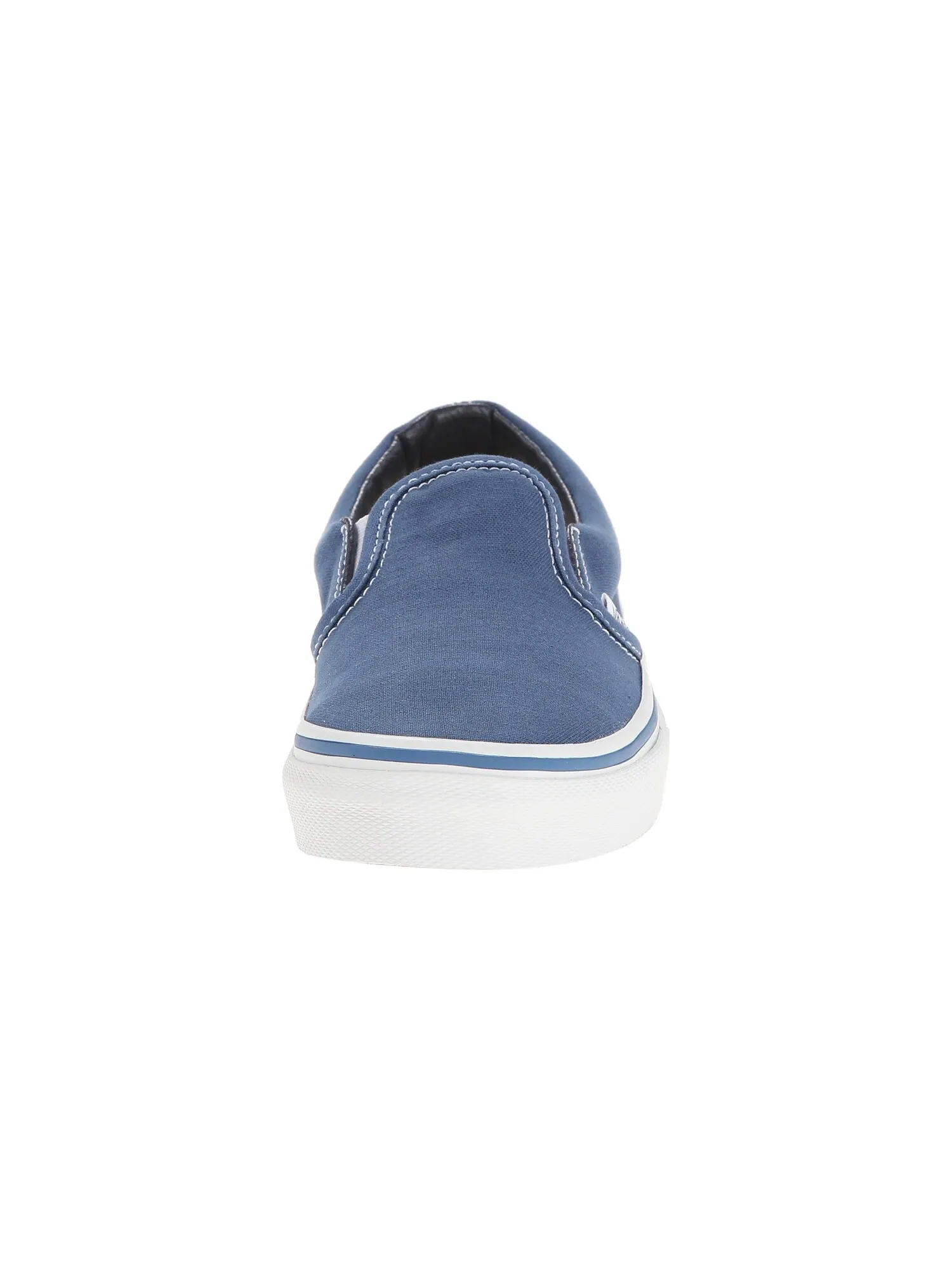Кроссовки Vans Kids Classic Slip-On (Little Kid/Big Kid) — изображение 4 из 7, темно-синий/белый