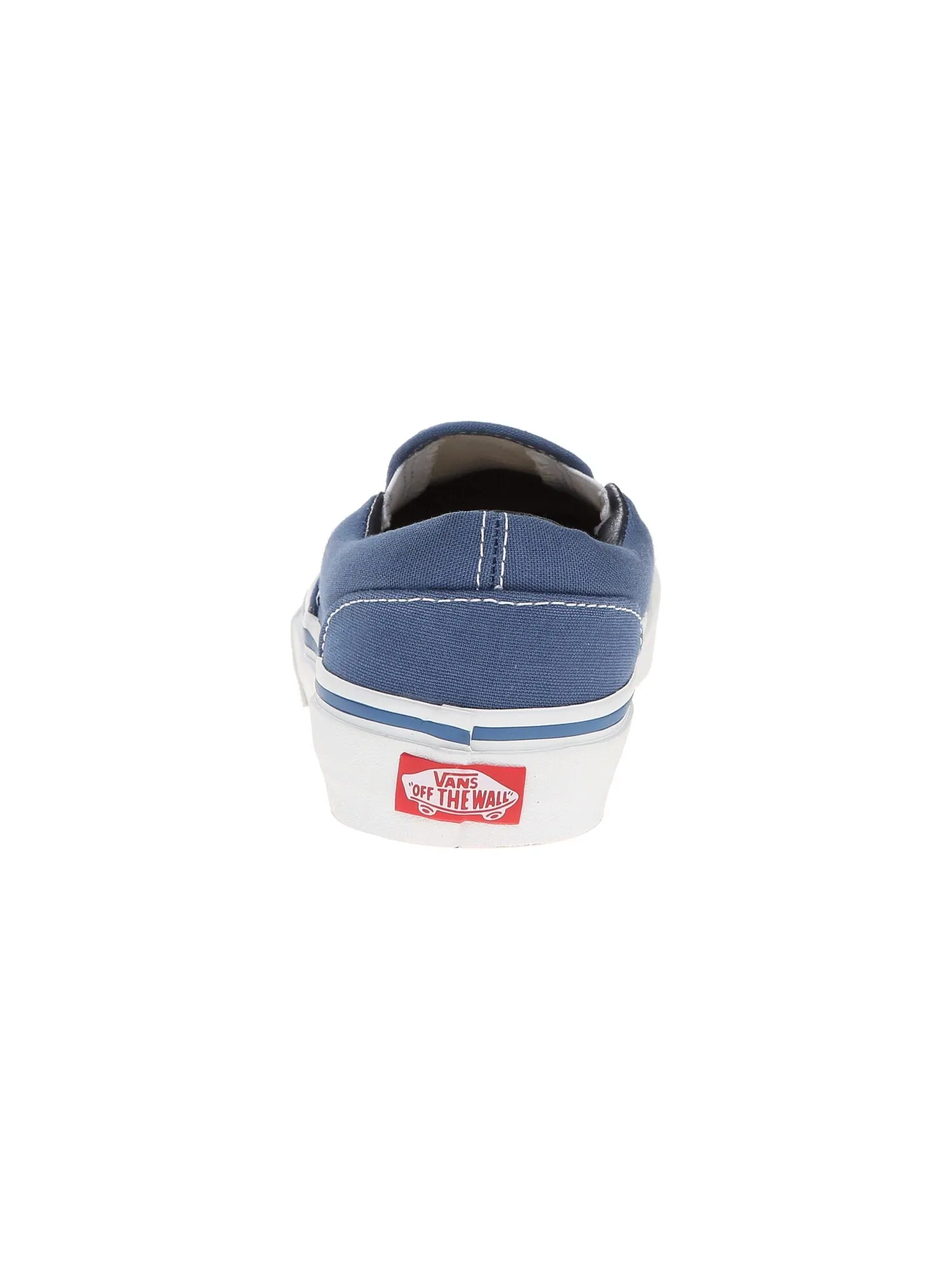 Кроссовки Vans Kids Classic Slip-On (Little Kid/Big Kid) — изображение 5 из 7, темно-синий/белый
