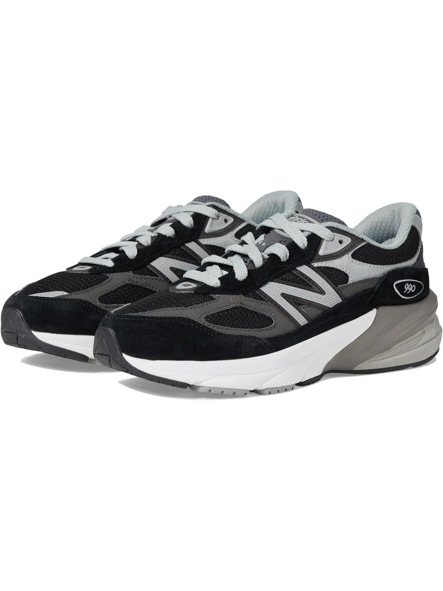 Кроссовки 990v6 New Balance — изображение 1 из 6, черный/серебристый