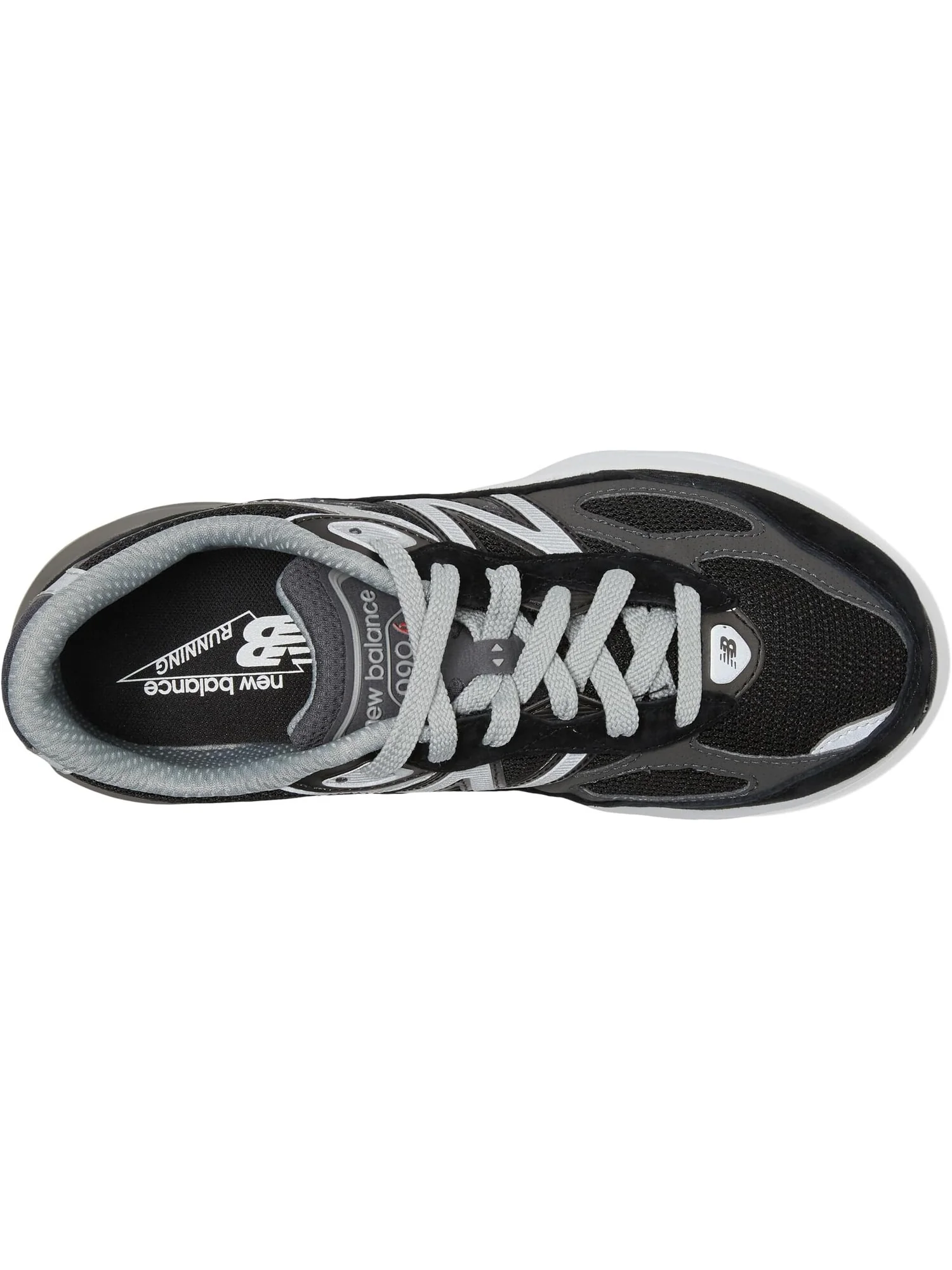Кроссовки 990v6 New Balance — изображение 2 из 6, черный/серебристый