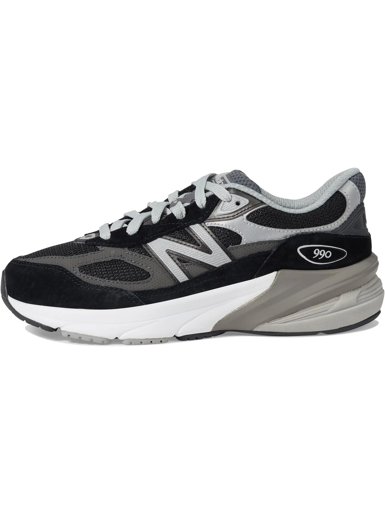 Кроссовки 990v6 New Balance — изображение 4 из 6, черный/серебристый
