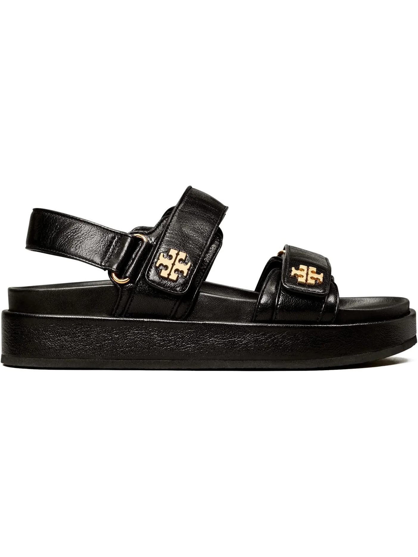 Сандалии на плоской подошве Kira Sport Sandal Tory Burch — изображение 3 из 3, черный