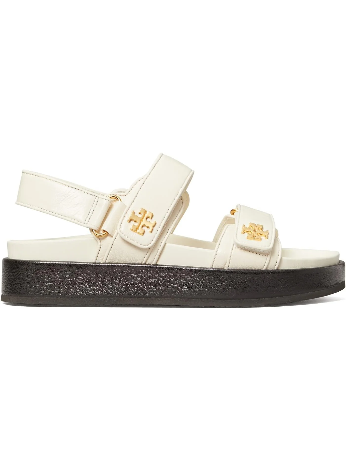 Сандалии на плоской подошве Kira Sport Sandal Tory Burch — изображение 3 из 3, слоновая кость