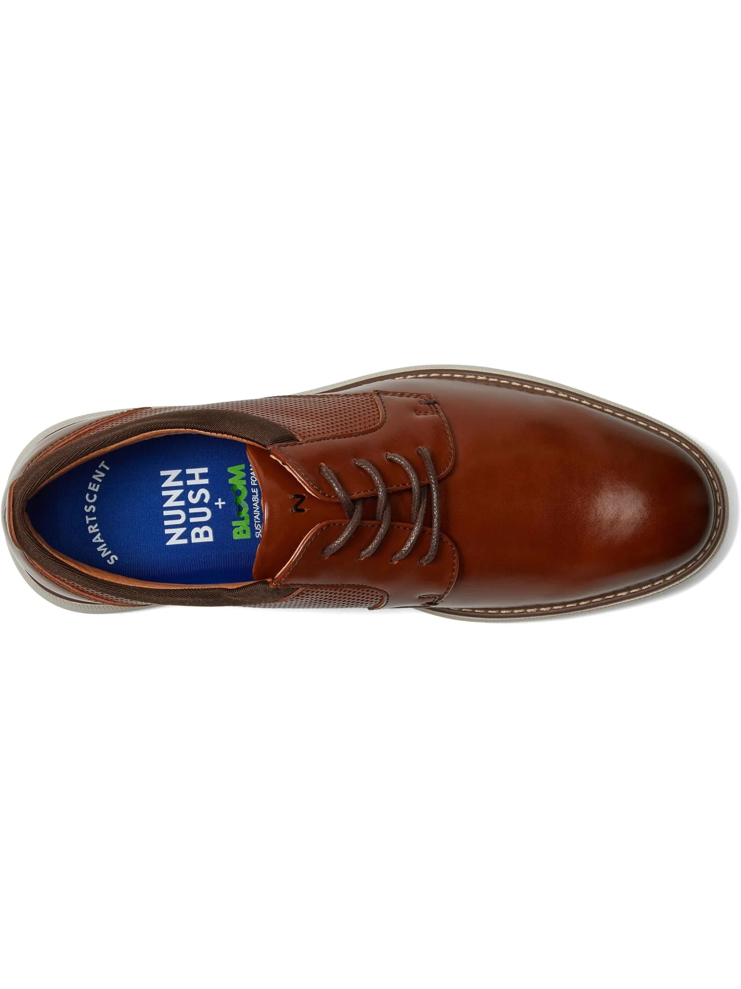 Оксфорды Nunn Bush Chase Plain Toe — изображение 2 из 4, коричневый