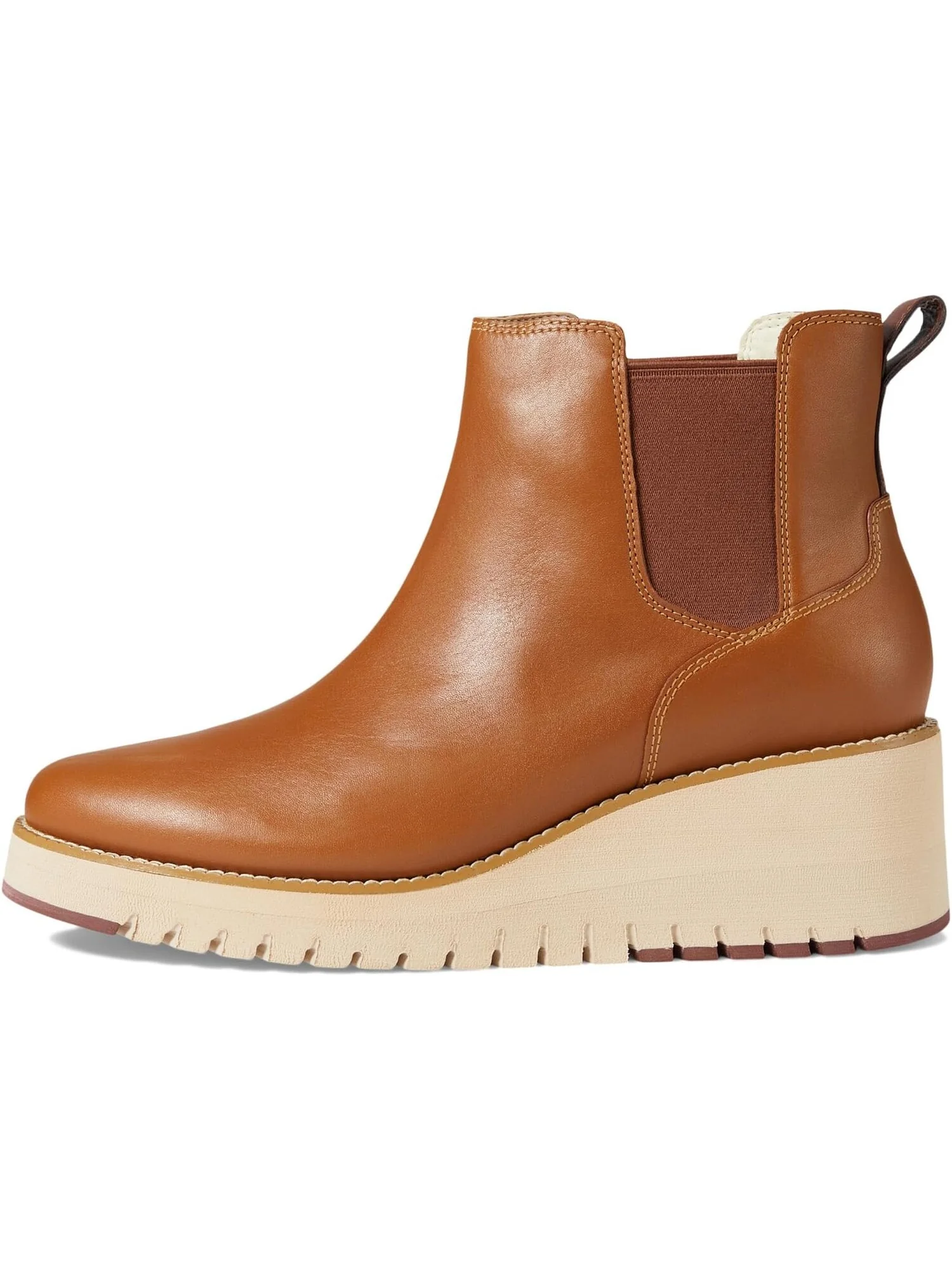 Ботинки Челси Zerogrand City Wedge Boot Waterproof Cole Haan — изображение 4 из 5, бежевый