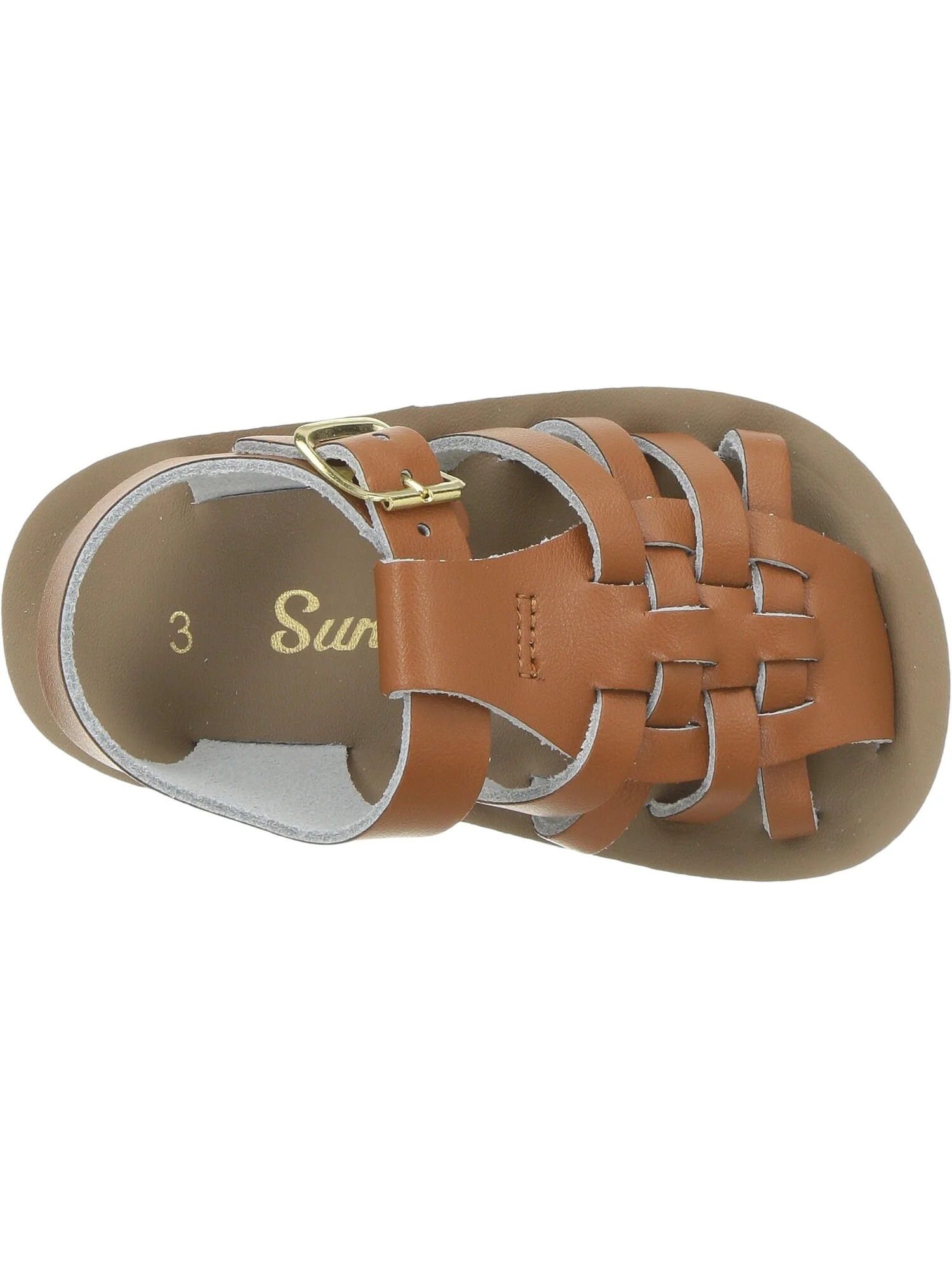 Сандалии на плоской подошве Sun-San - Sailors Salt Water Sandal by Hoy Shoes — изображение 2 из 7, бежевый