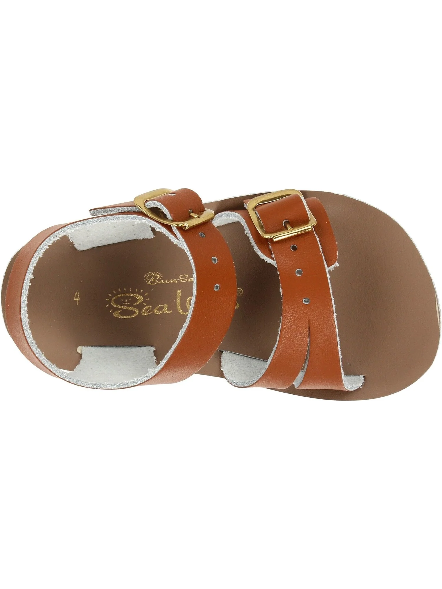 Сандалии на плоской подошве Sun-San - Sea Wees Salt Water Sandal by Hoy Shoes — изображение 2 из 7, бежевый