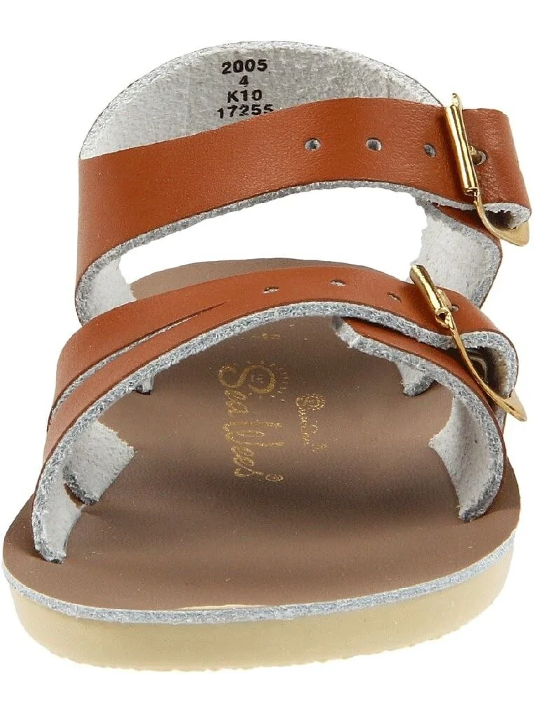 Сандалии на плоской подошве Sun-San - Sea Wees Salt Water Sandal by Hoy Shoes — изображение 7 из 7, бежевый