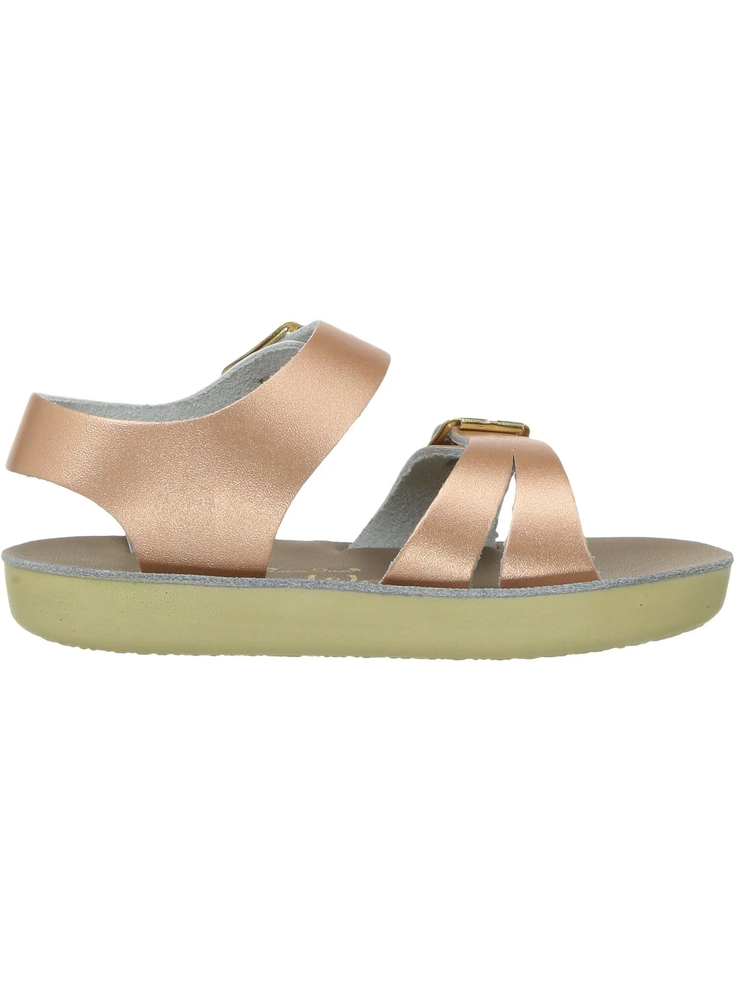 Сандалии на плоской подошве Sun-San - Sea Wees Salt Water Sandal by Hoy Shoes — изображение 6 из 7, розовый золотистый