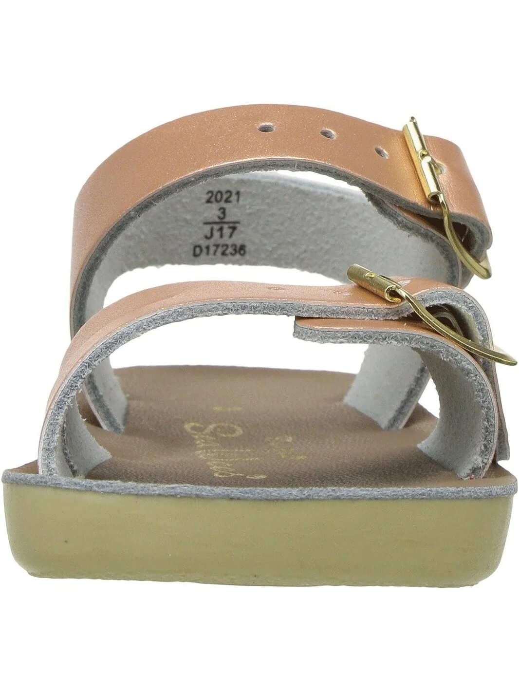 Сандалии на плоской подошве Sun-San - Sea Wees Salt Water Sandal by Hoy Shoes — изображение 7 из 7, розовый золотистый