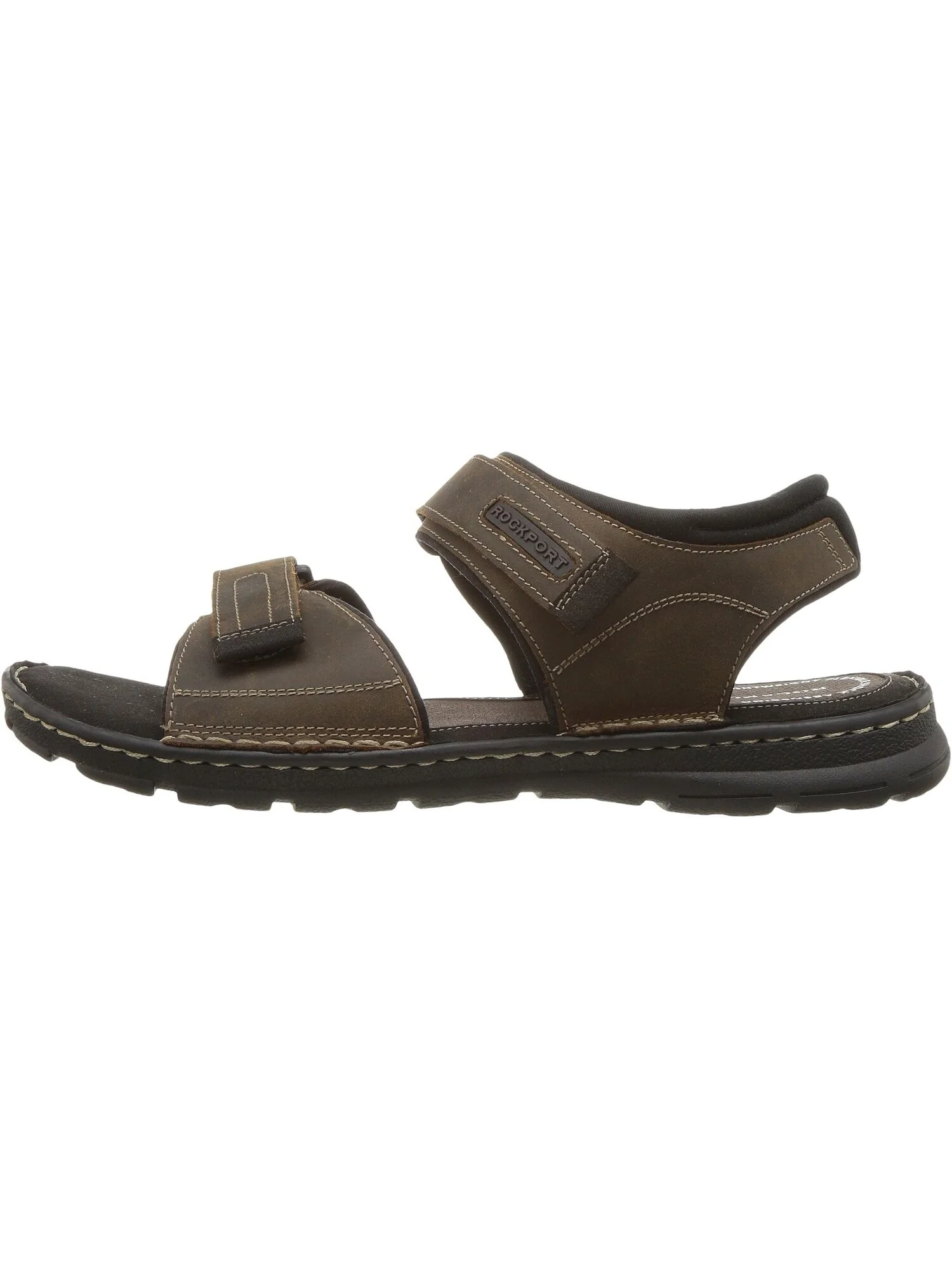 Сандалии на плоской подошве Darwyn Quarter Strap Rockport — изображение 4 из 7, коричневый