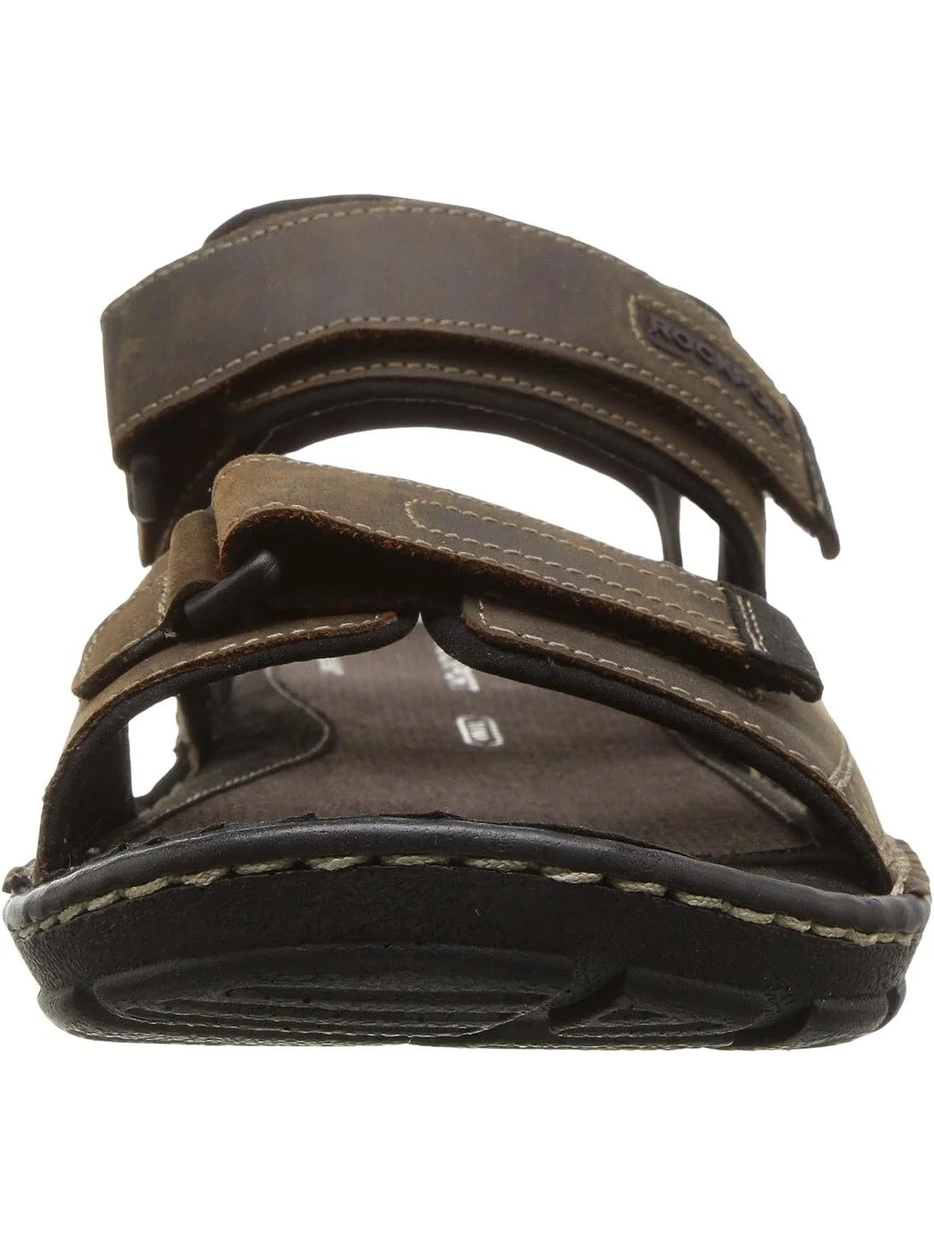 Сандалии на плоской подошве Darwyn Quarter Strap Rockport — изображение 7 из 7, коричневый