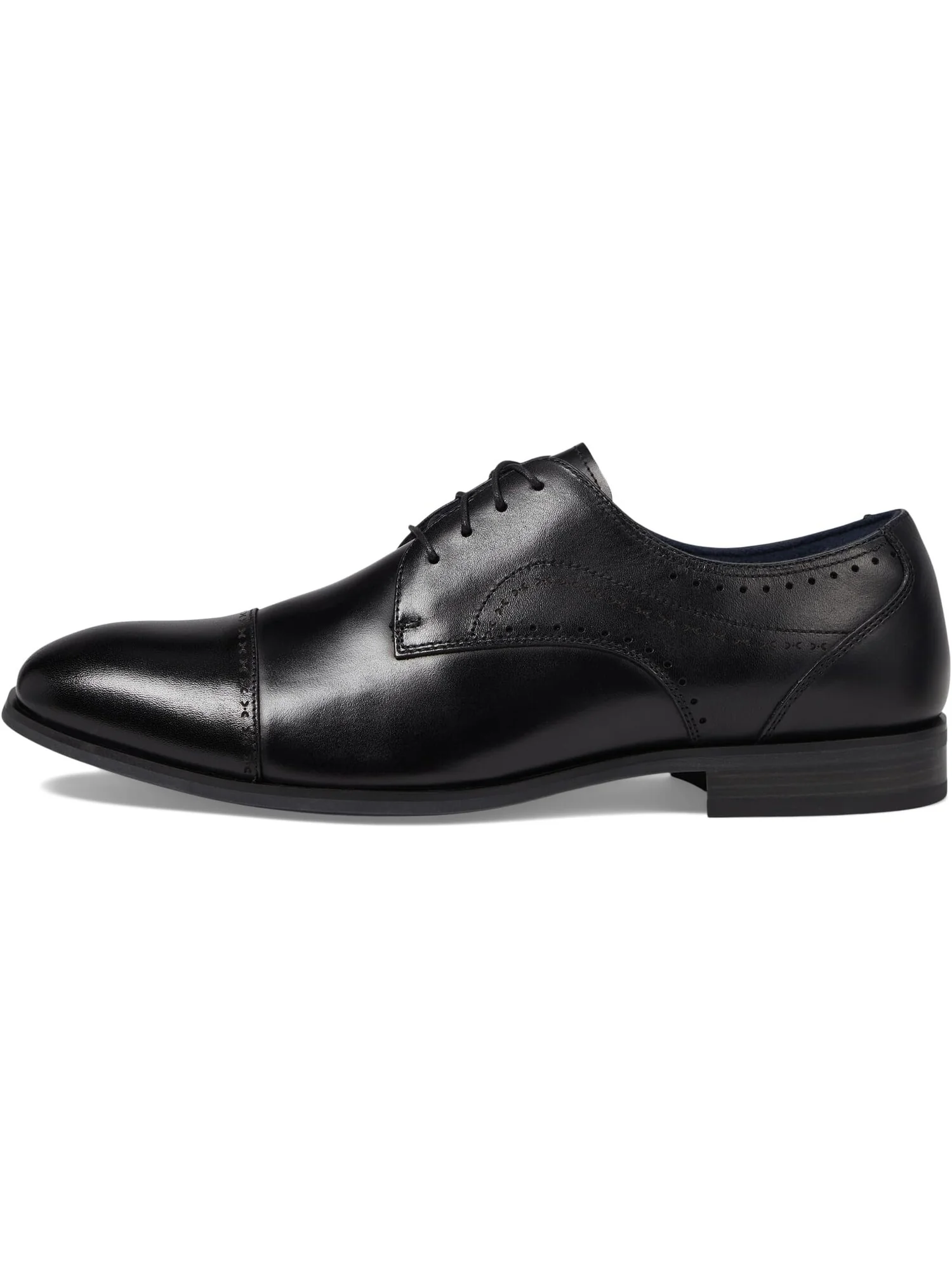 Оксфорды Stacy Adams Bryant Cap Toe Lace-Up — изображение 4 из 4, черный